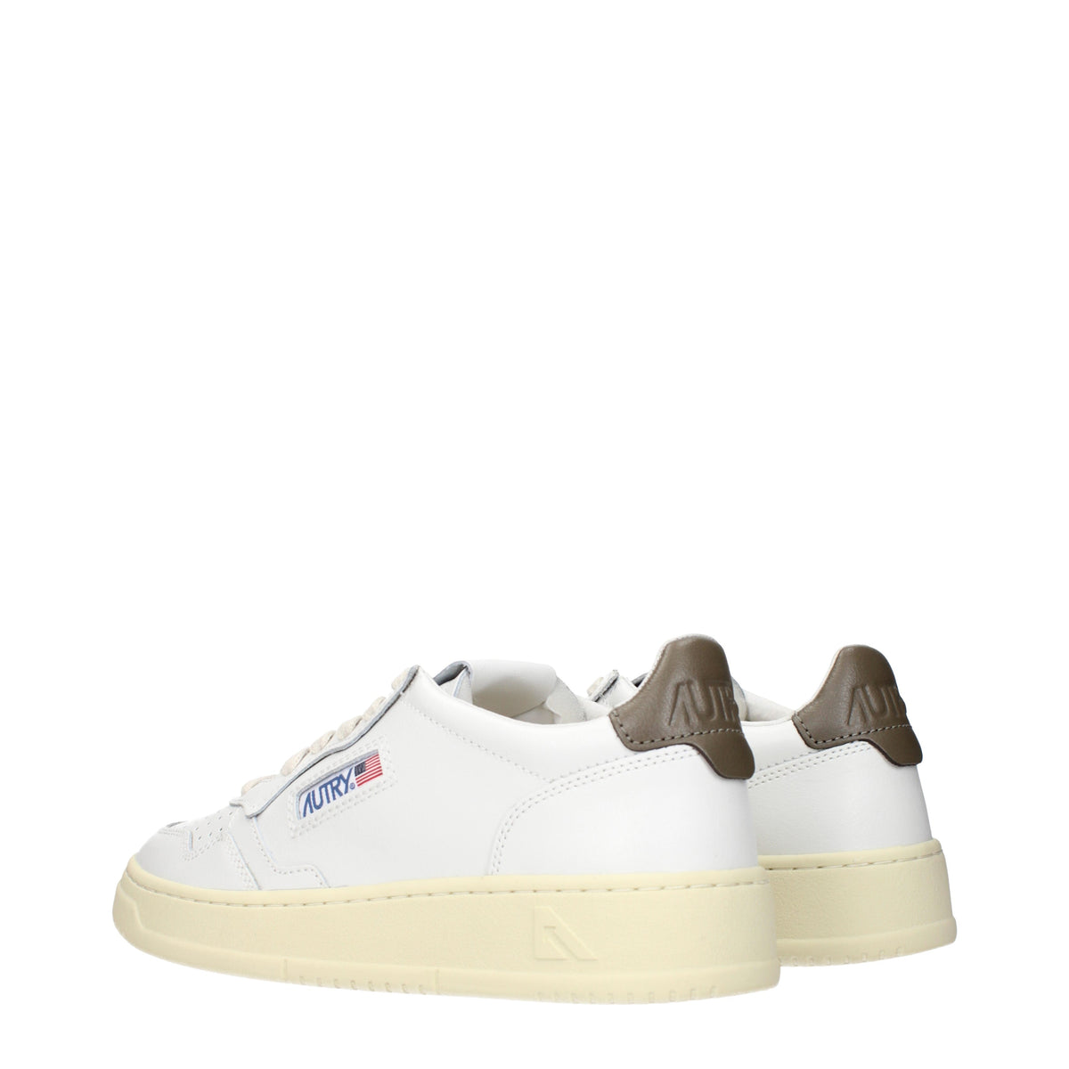 Autry Sneakers Men Leather White/Chocolate