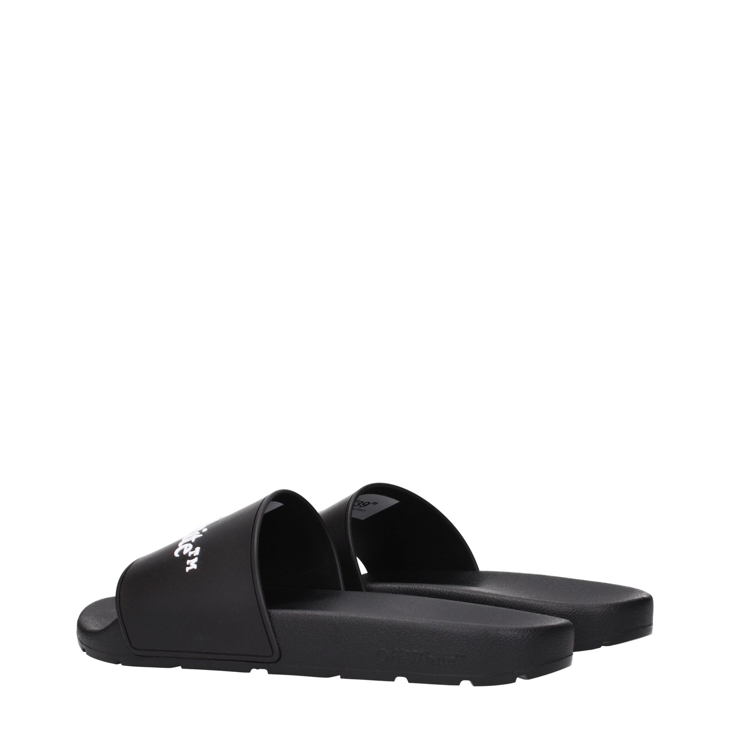 Off-White Men's Slippers and Clogs Rubber