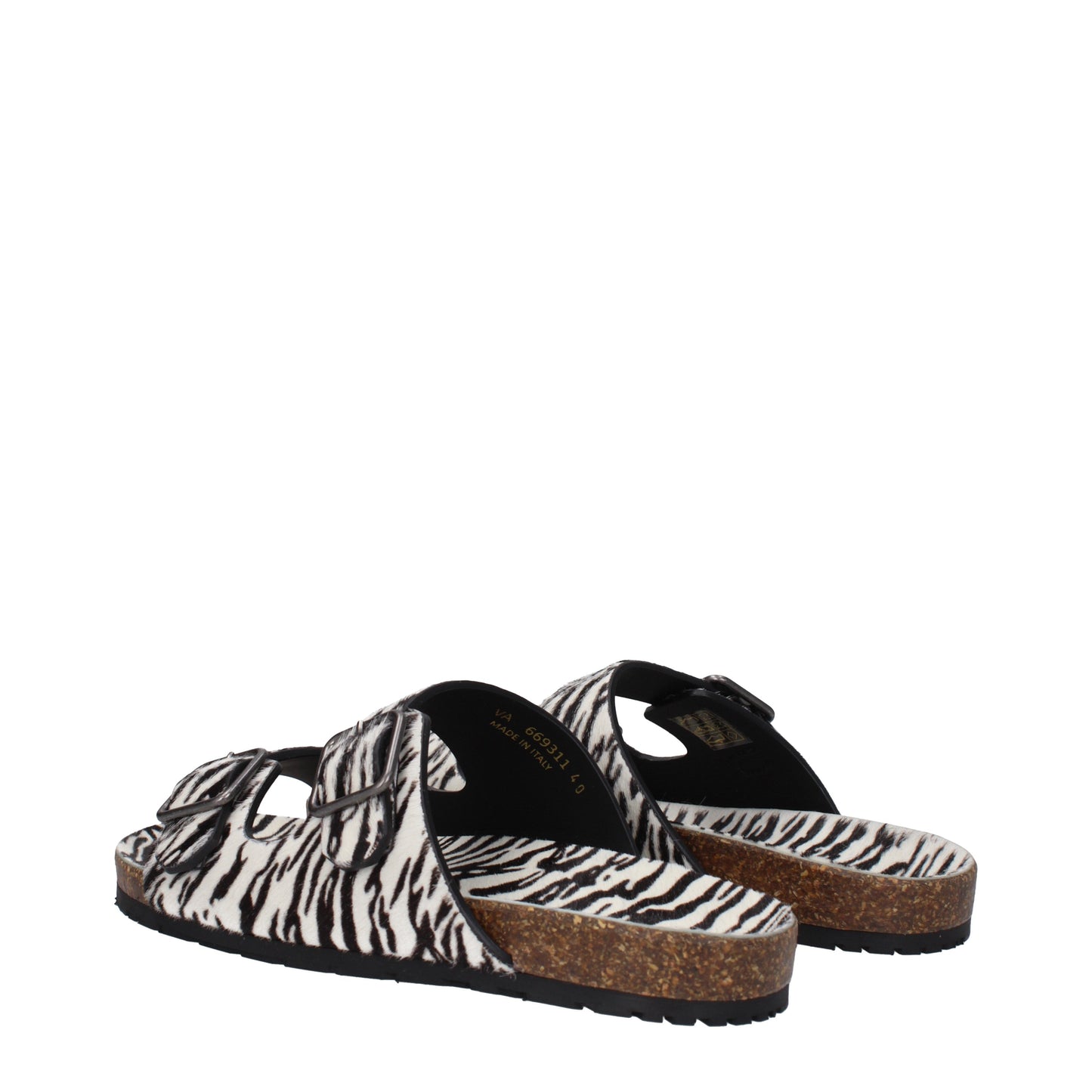 Saint Laurent Sandals & Slippers Men Pony Skin Beige