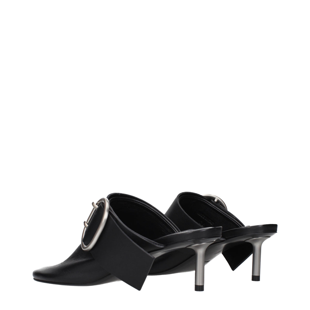 Jil Sander Sandals Women Leather Black
