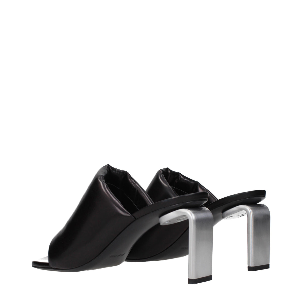 Jil Sander Sandals Women Leather Black