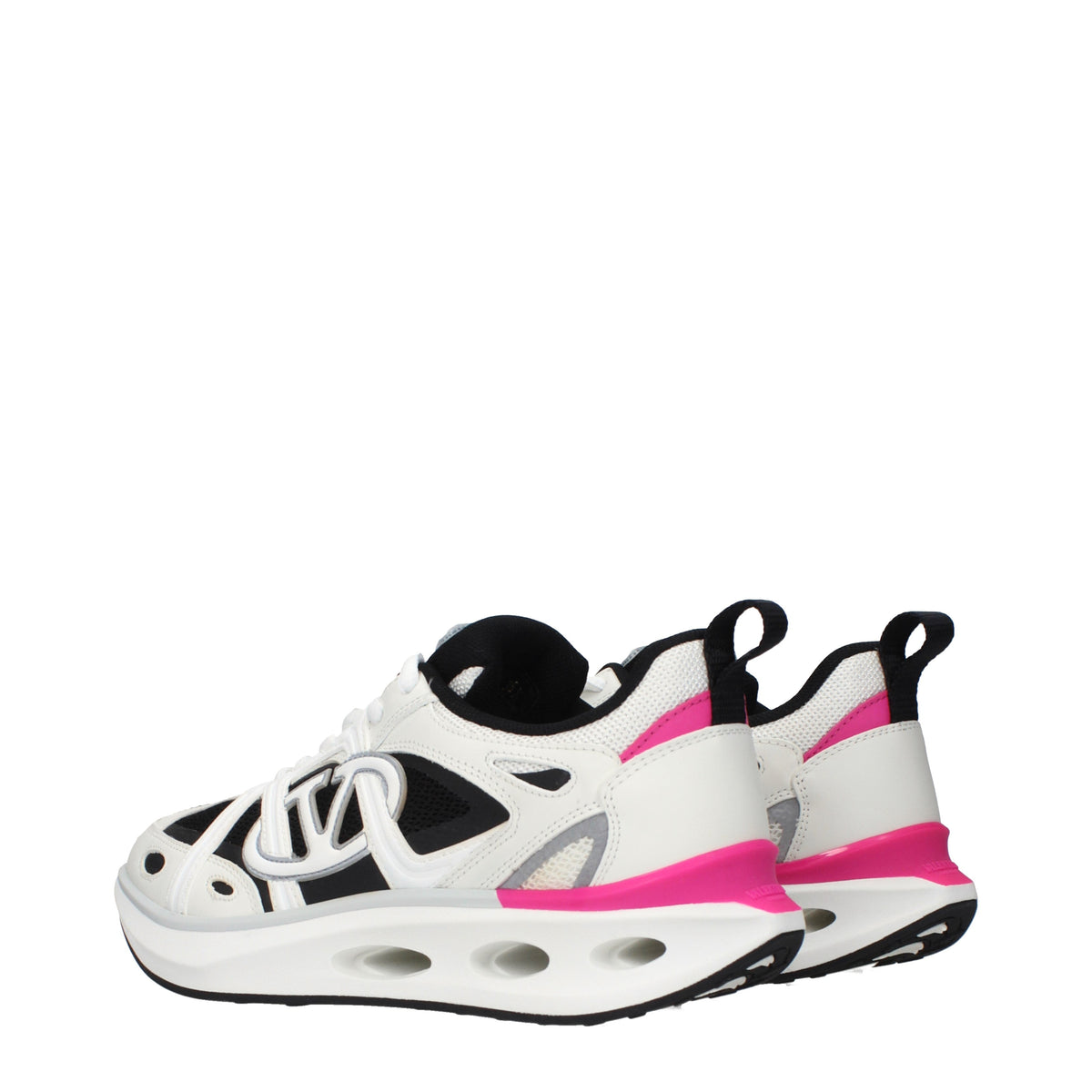 Valentino Garavani Sneakers Women Fabric  White/Black