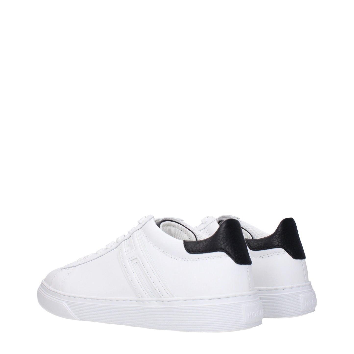 Hogan Men's Sneakers in Leather White/Black