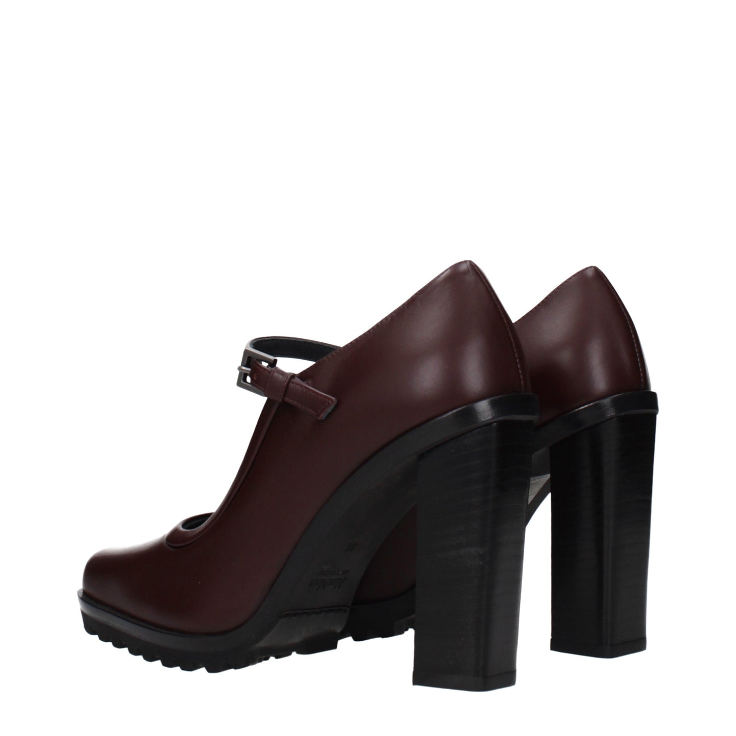 Max Mara Pumps Women Leather Brown