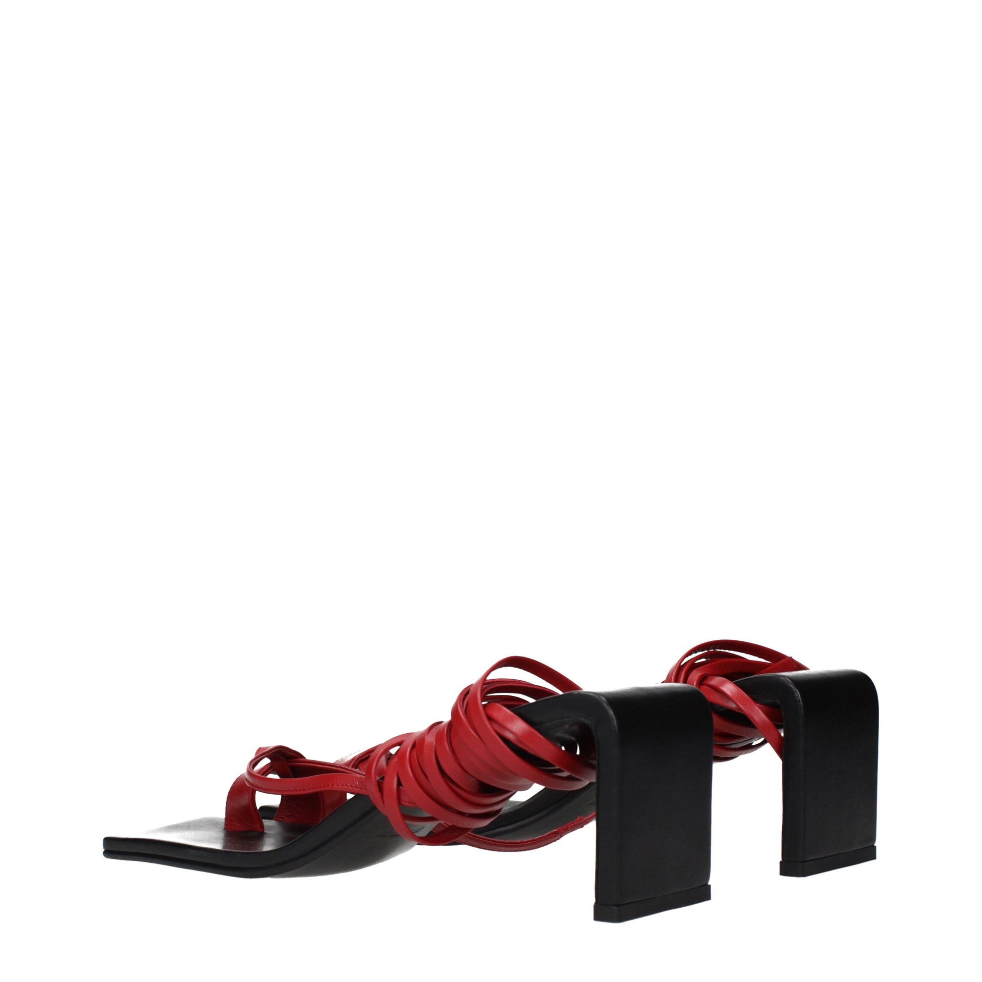 Jil Sander Women's Flip Flops Leather
