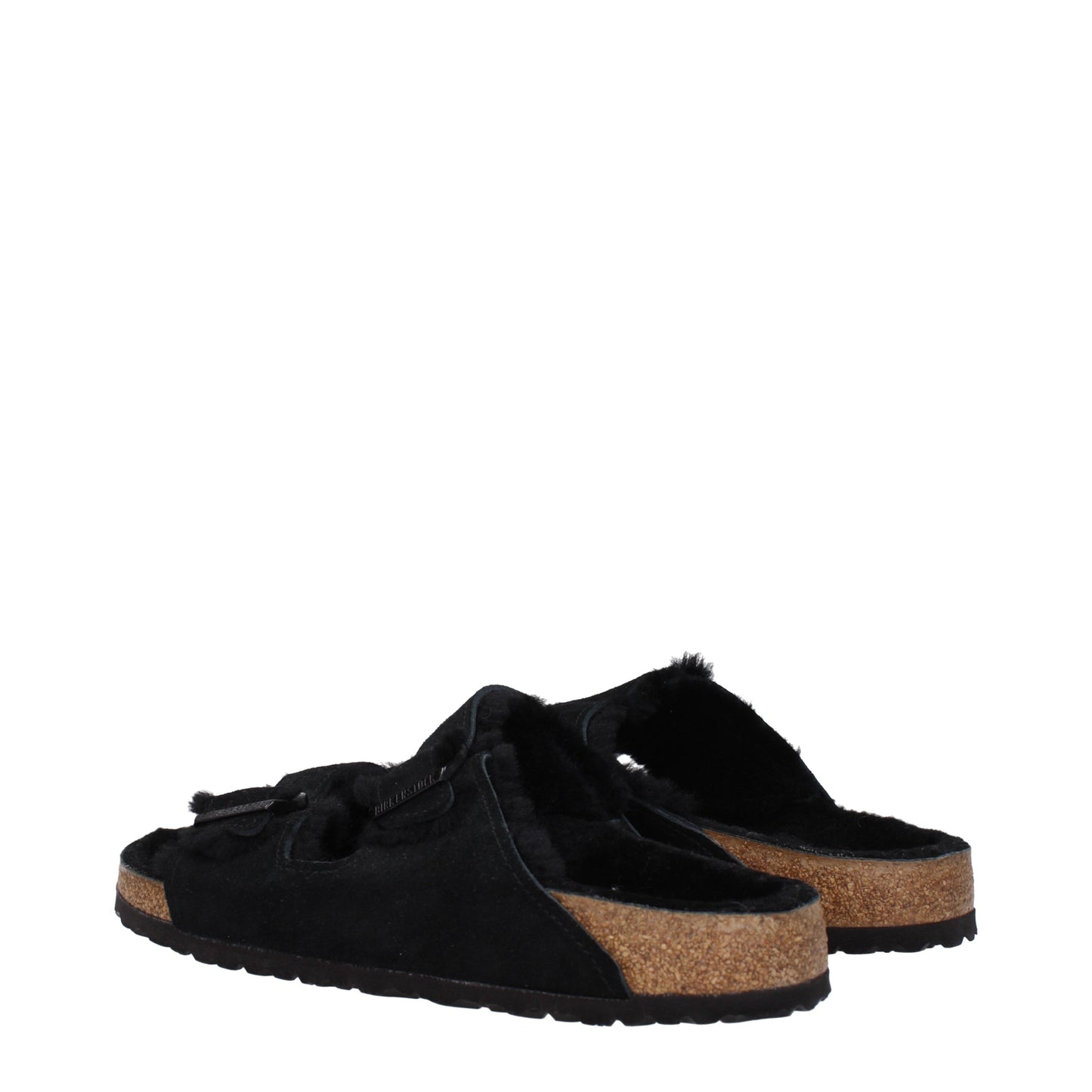 Birkenstock Sandals & Slippers Men Suede Black