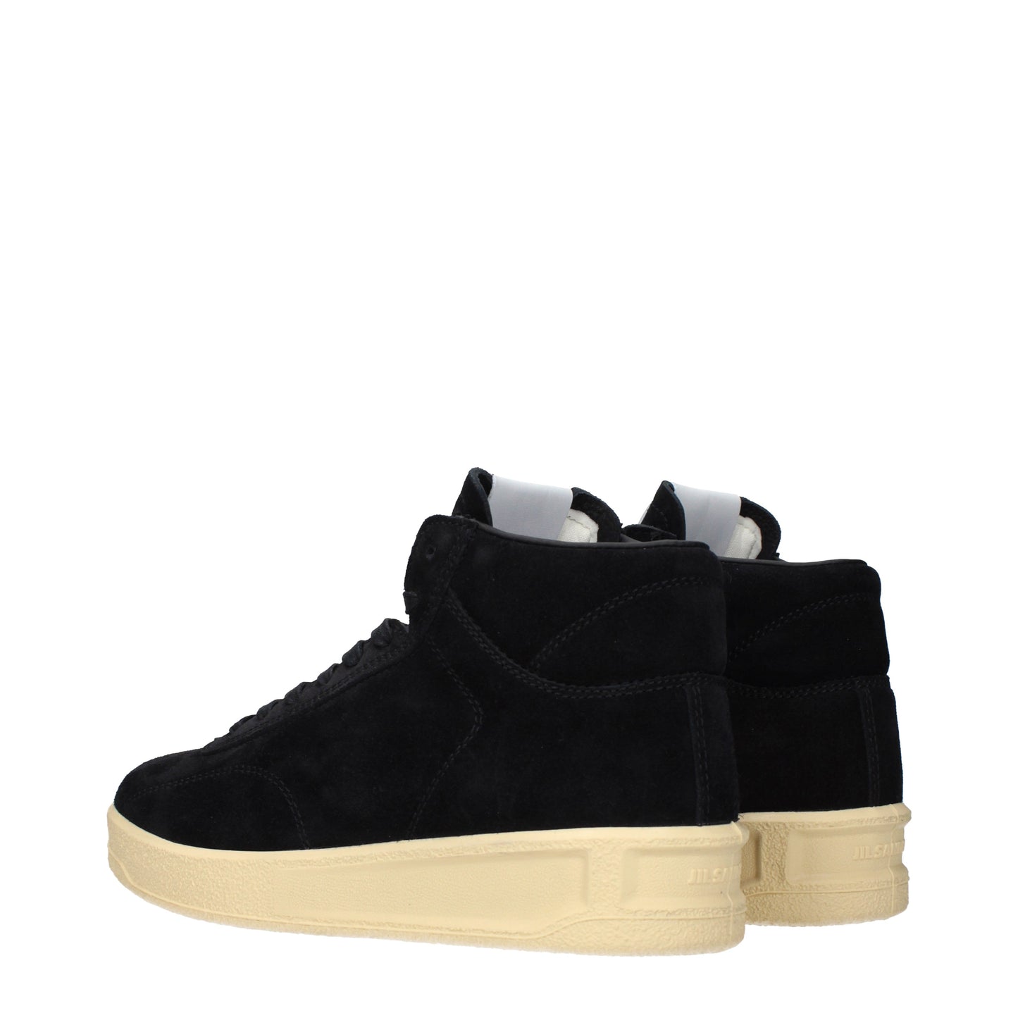 Jil Sander Sneakers Men Suede Black