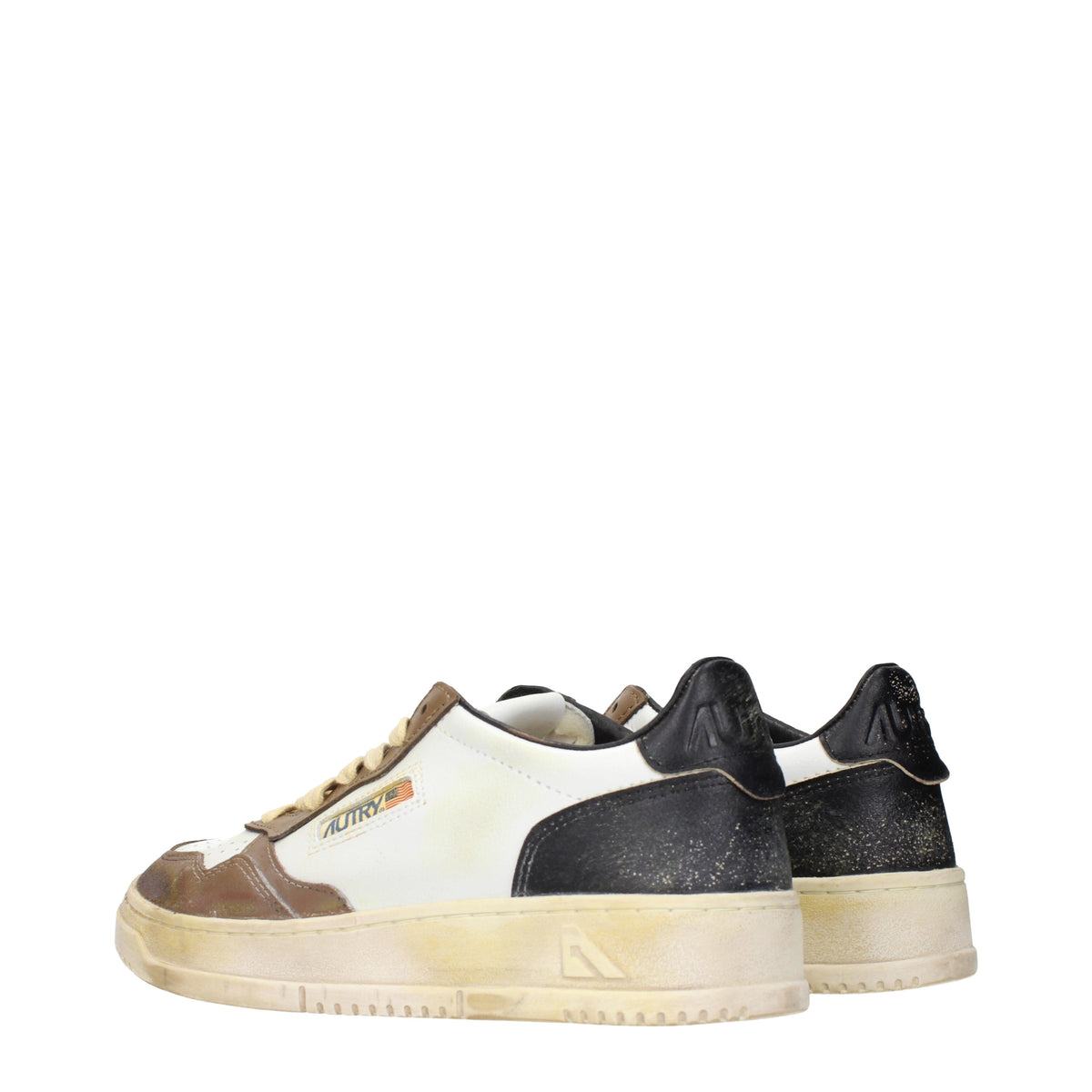 Autry Sneakers Men Leather White/Malt Brown