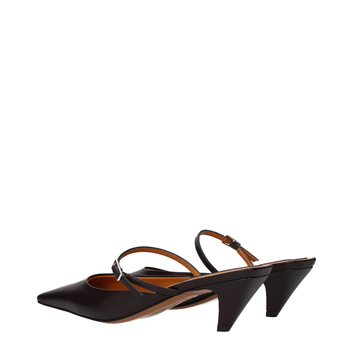Stella McCartney Sandals Women Eco Leather Brown/Coffee