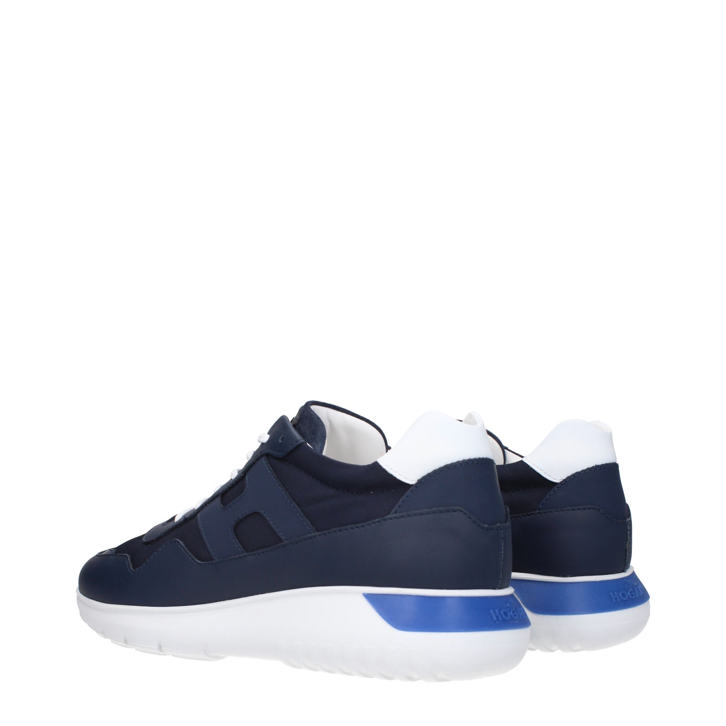 Hogan Men's Sneakers in Fabric  Blue