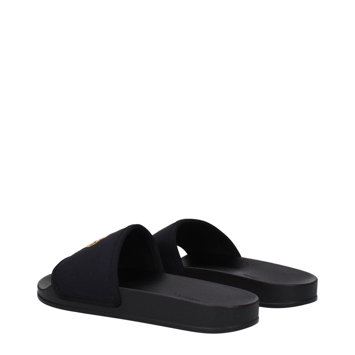 Palm Angels Sandals & Slippers Men Fabric  Black