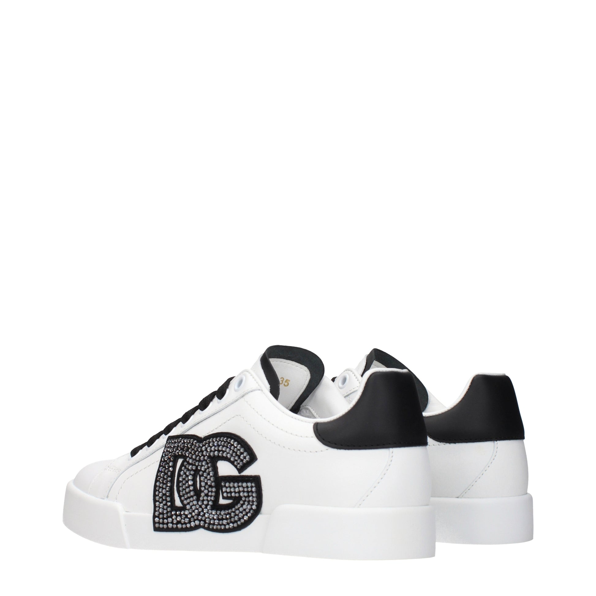 Dolce&Gabbana Sneakers Women Leather White/Black