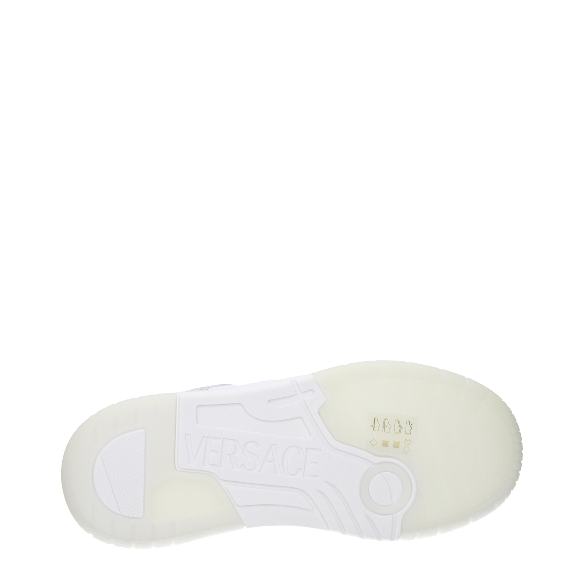 Versace Sneakers Men Leather White