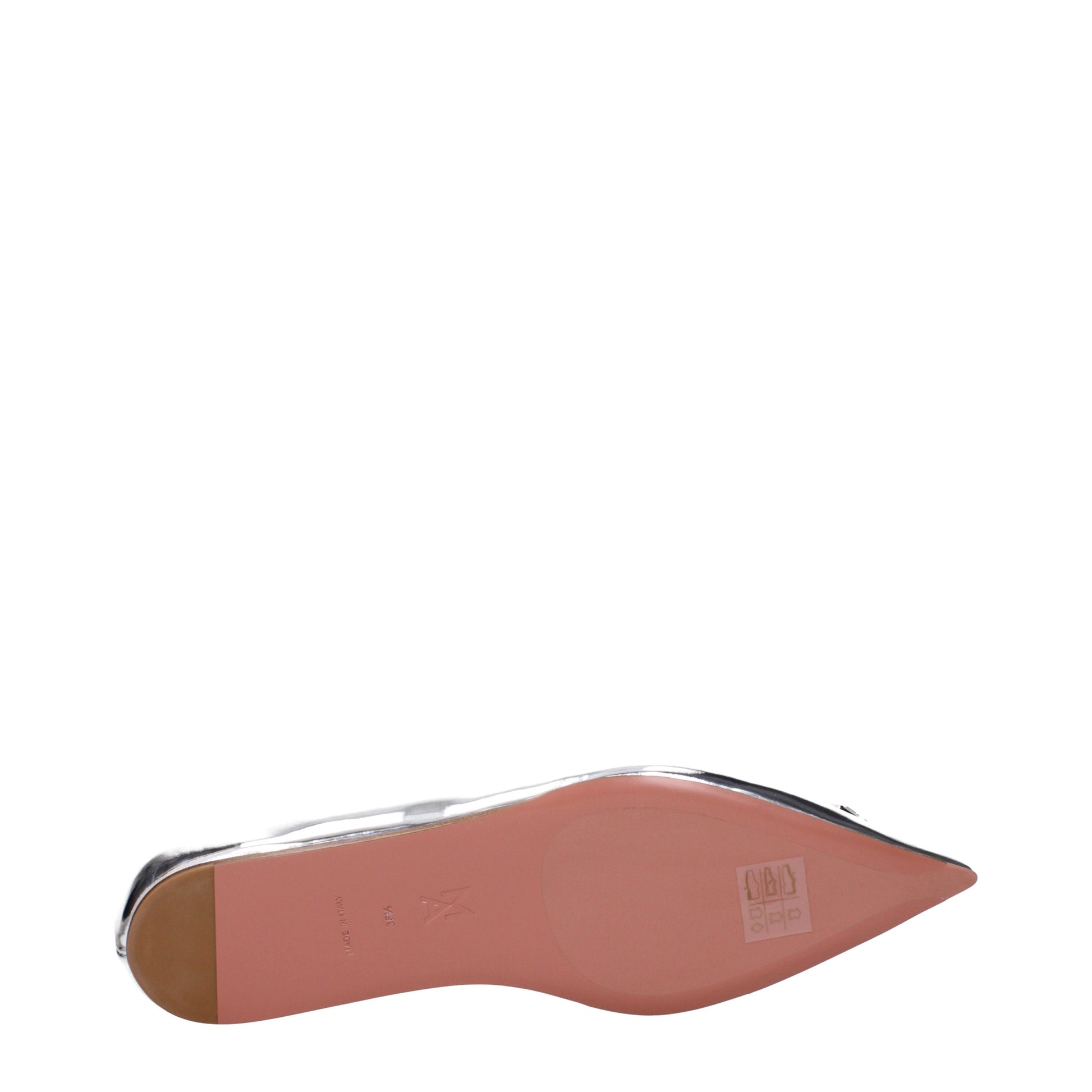 Amina Muaddi Women's Ballet Flats Leather