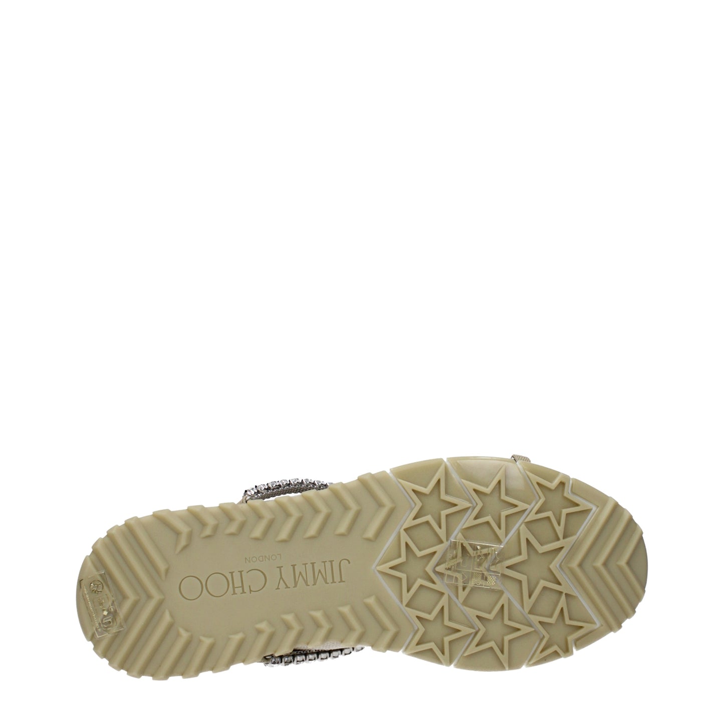 Jimmy Choo Slip on Women Fabric  Beige/Sand