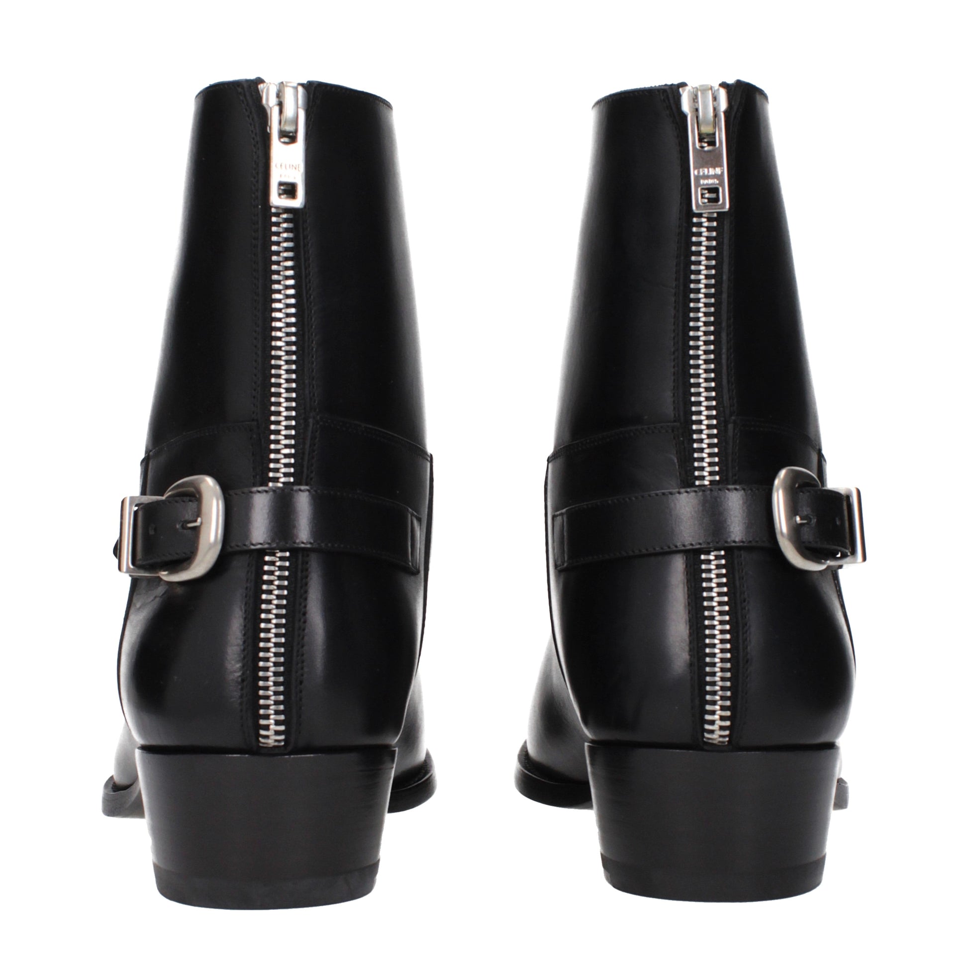 Celine Men's Ankle Boots Leather