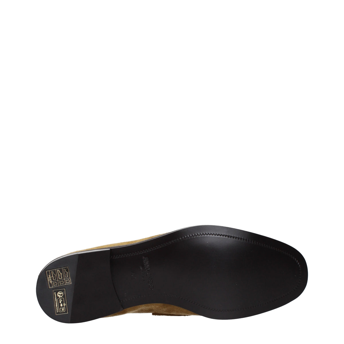 Jil Sander Loafers Men Suede Brown/Camel
