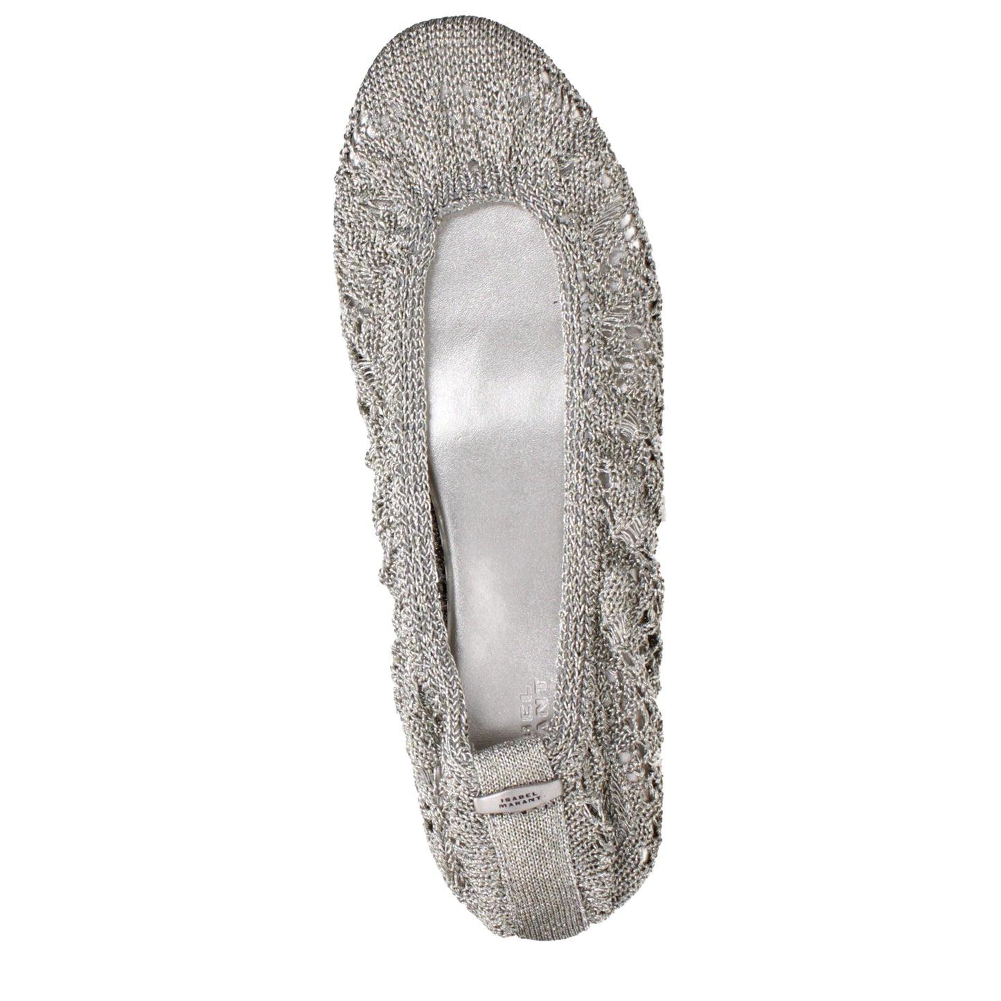 Isabel Marant Ballet Flats Women Fabric  Silver