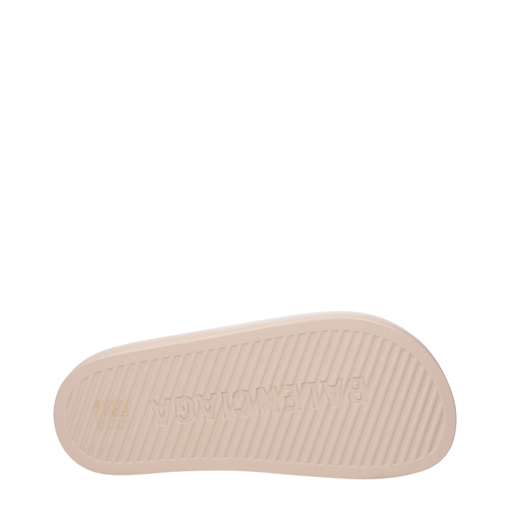 Balenciaga Slippers and Clogs Women Rubber Beige/Sand