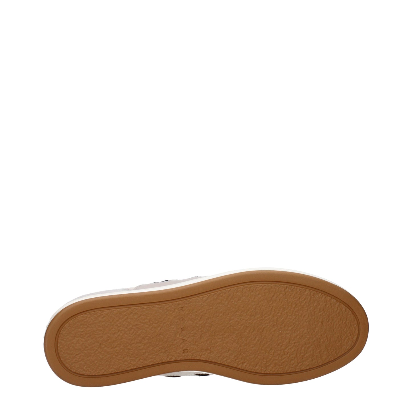 Hogan Sneakers Men Leather Beige/Dark Blue
