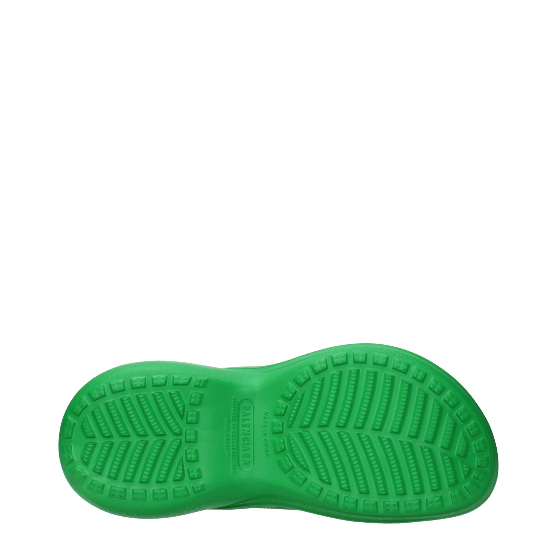 Balenciaga Slippers and Clogs Women Rubber Green/Grass