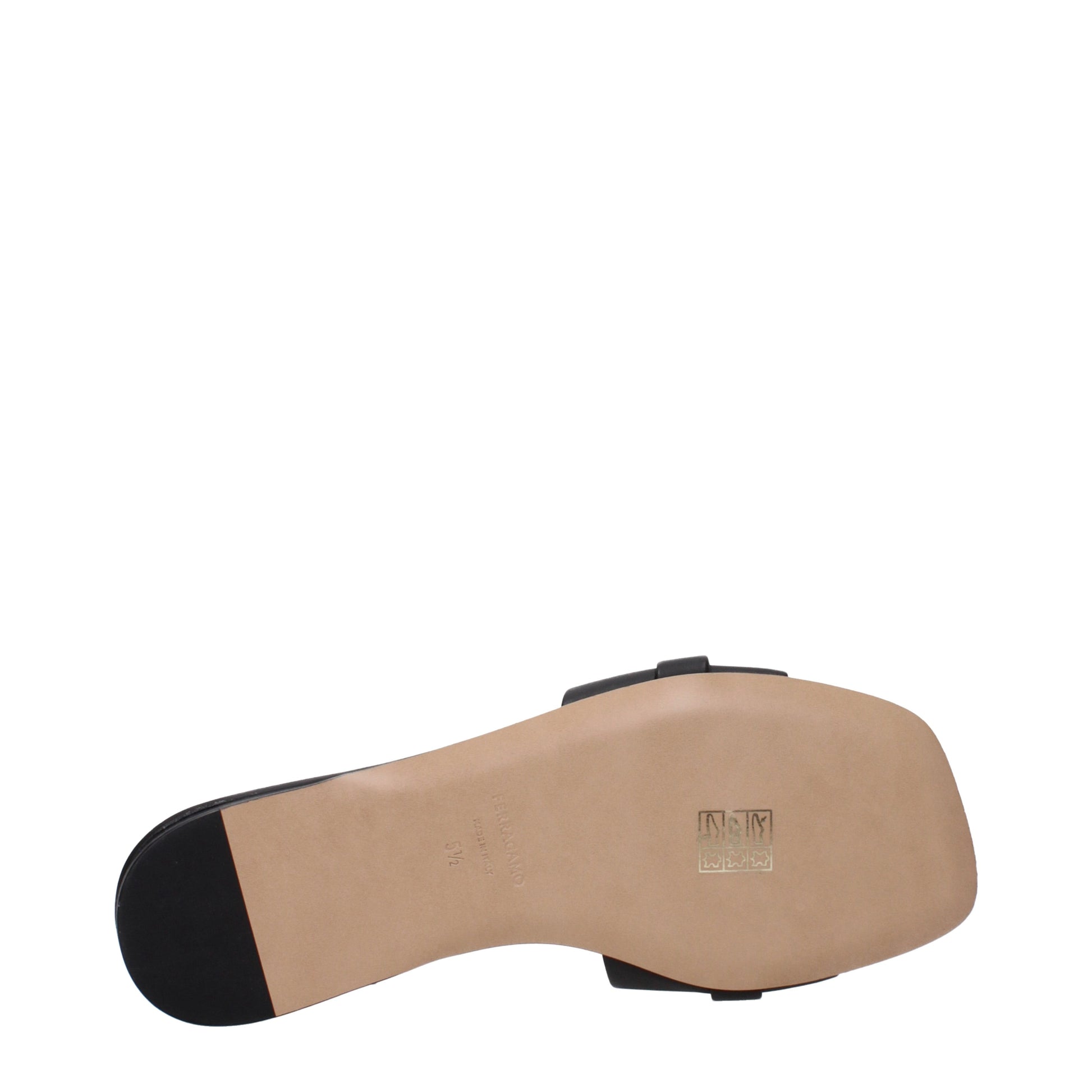 Salvatore Ferragamo Slippers and Clogs Women Leather Black