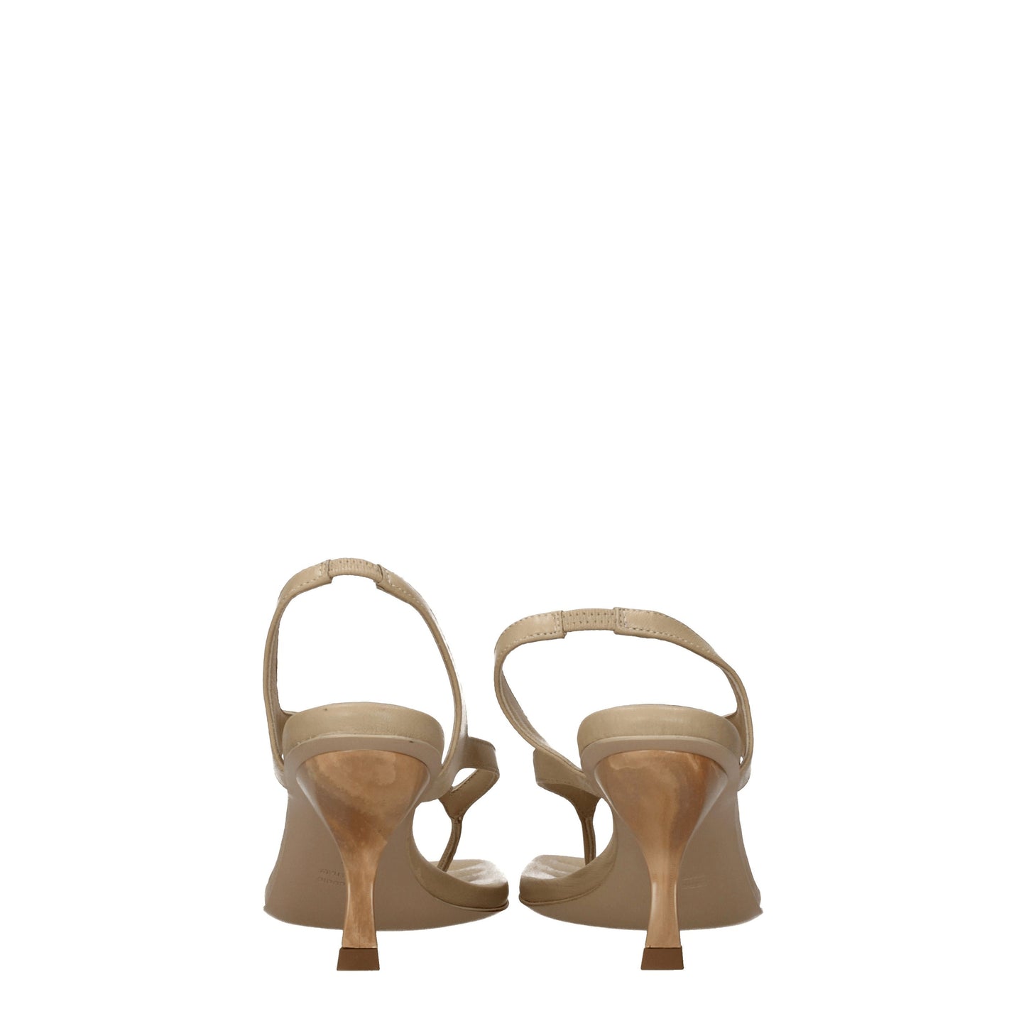 Gia Borghini Women's Sandals in Leather Beige