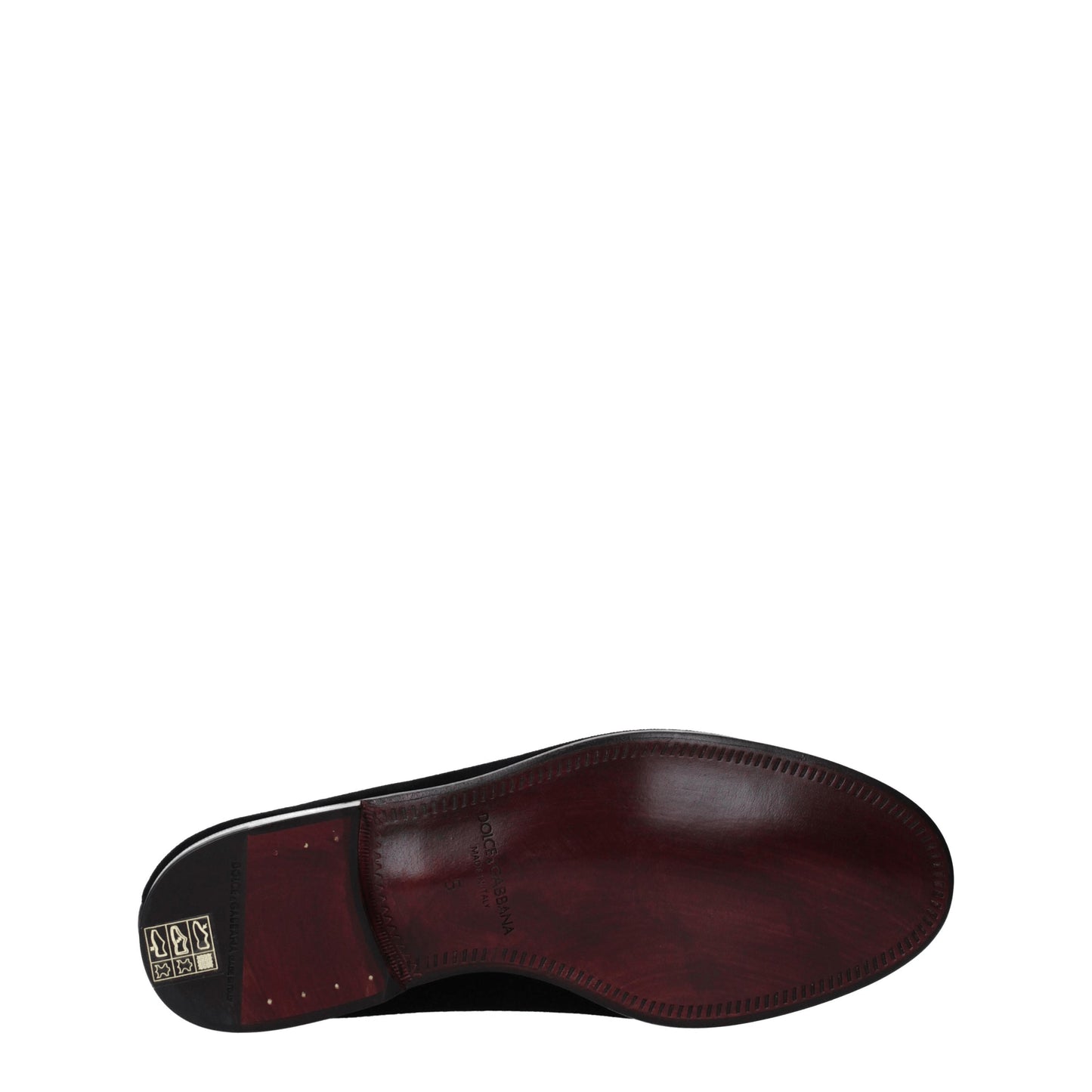 Dolce&Gabbana Men's Loafers in Velvet Black