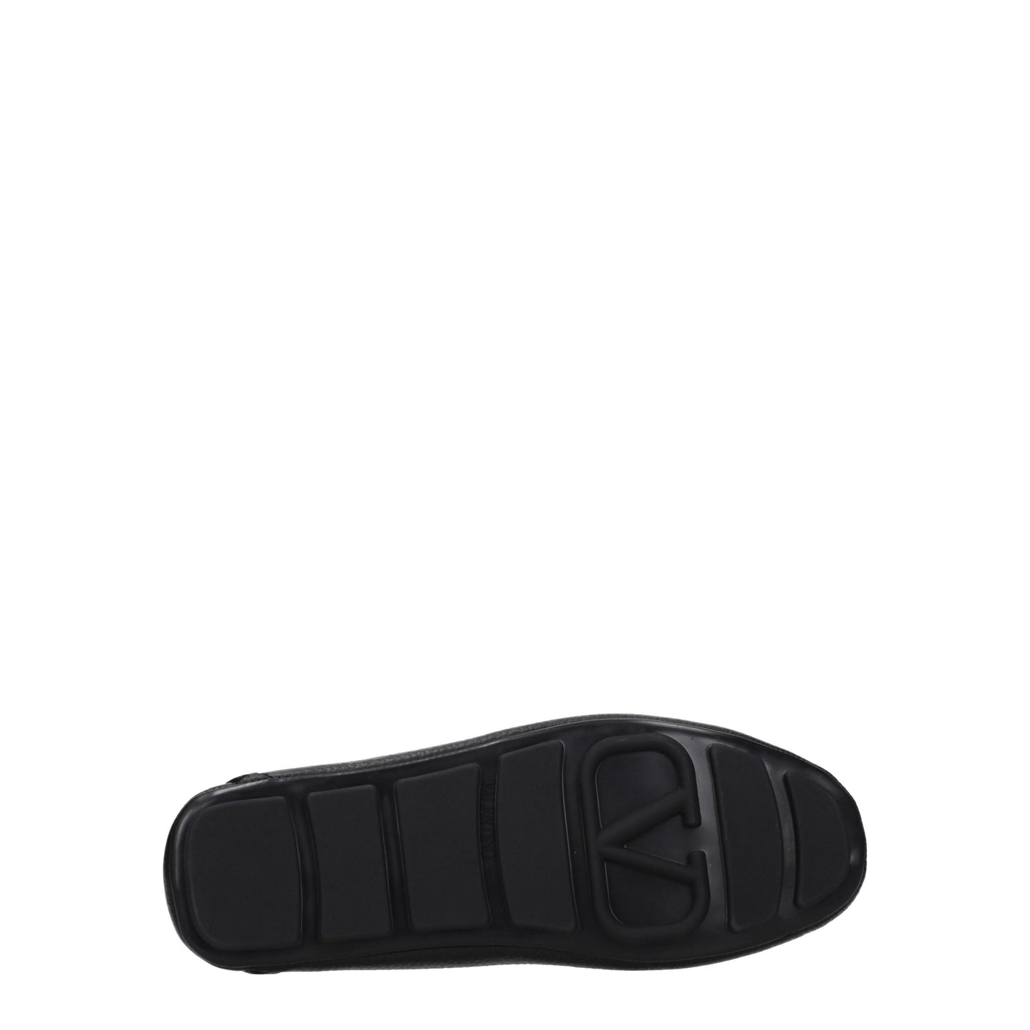 Valentino Garavani Men's Loafers in Leather Black