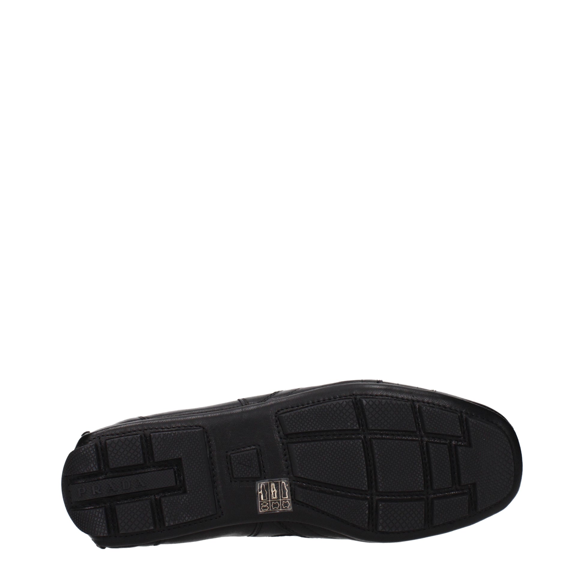 Prada Sneakers Men Leather Black