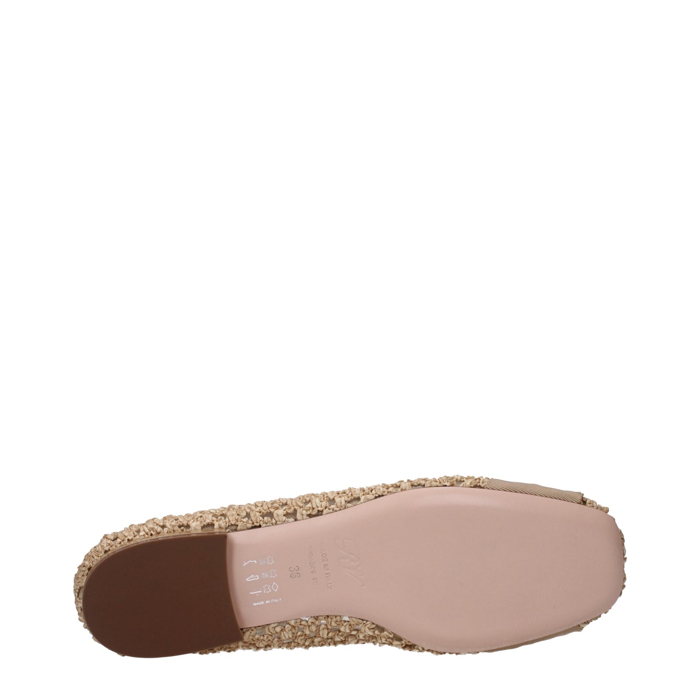 Roger Vivier Women's Ballet Flats Raffia