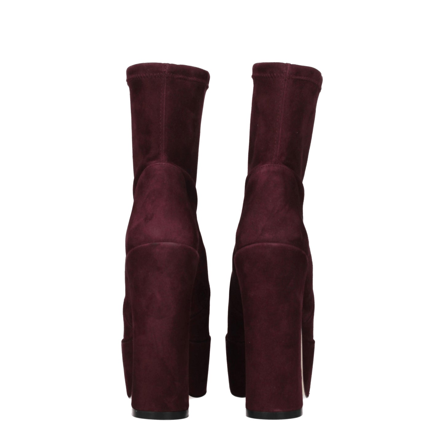 Stuart Weitzman Women's Boots in Suede Violet/Cordovan