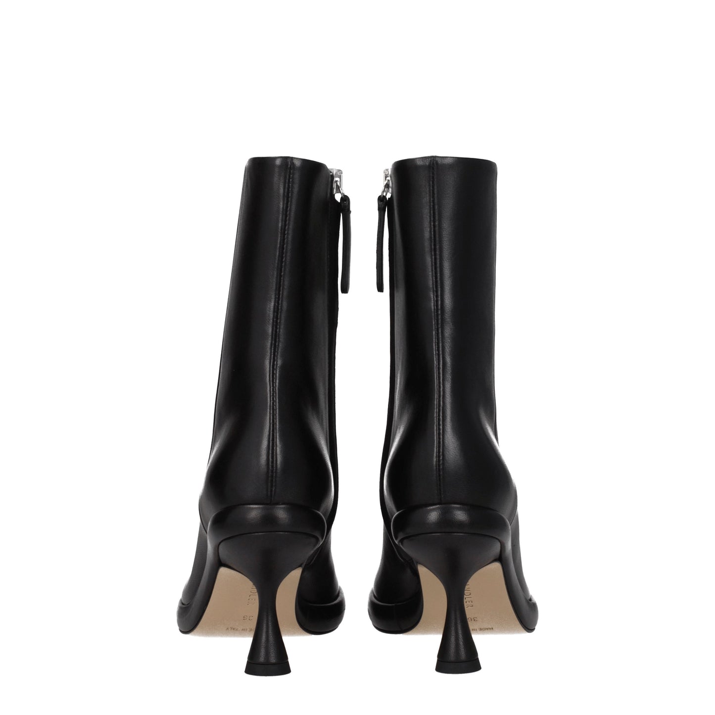 Wandler Women's Boots in Leather Black