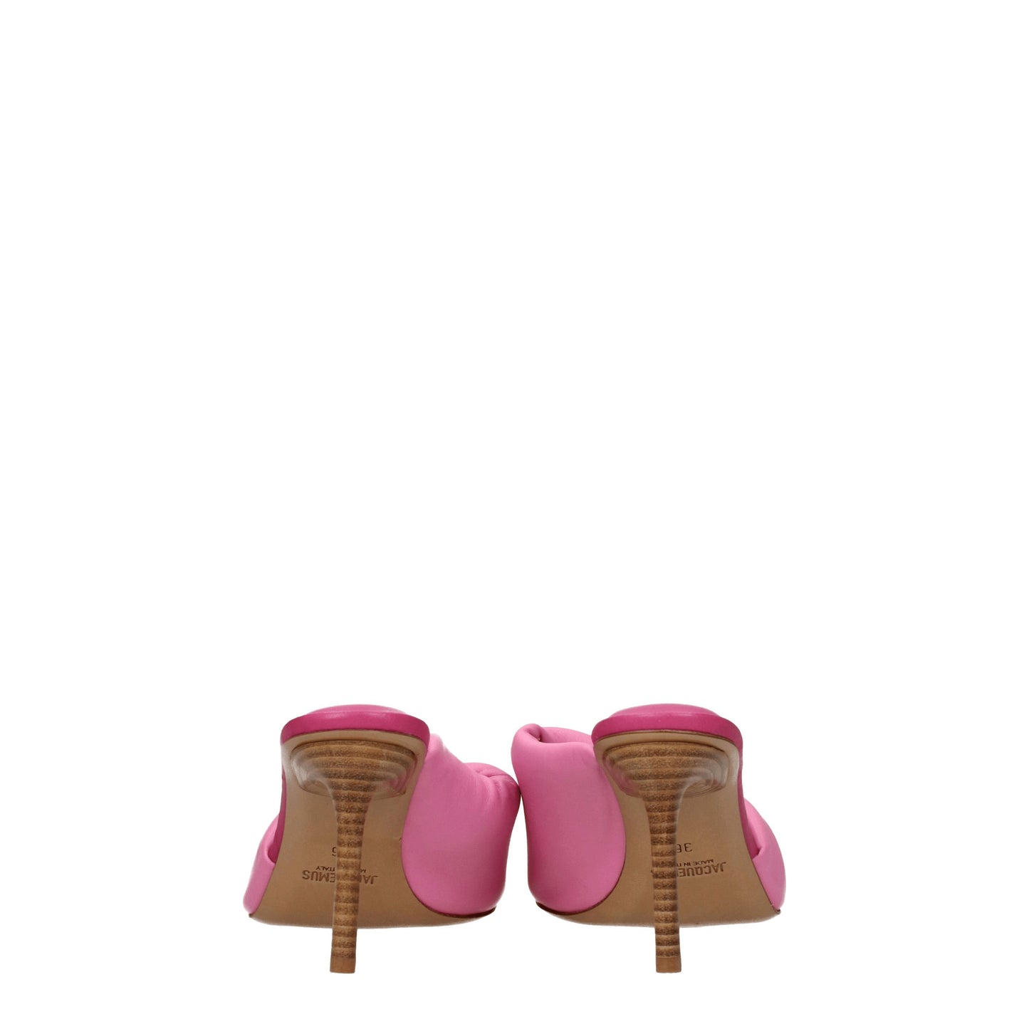 Jacquemus Women's Sandals in Leather Pink