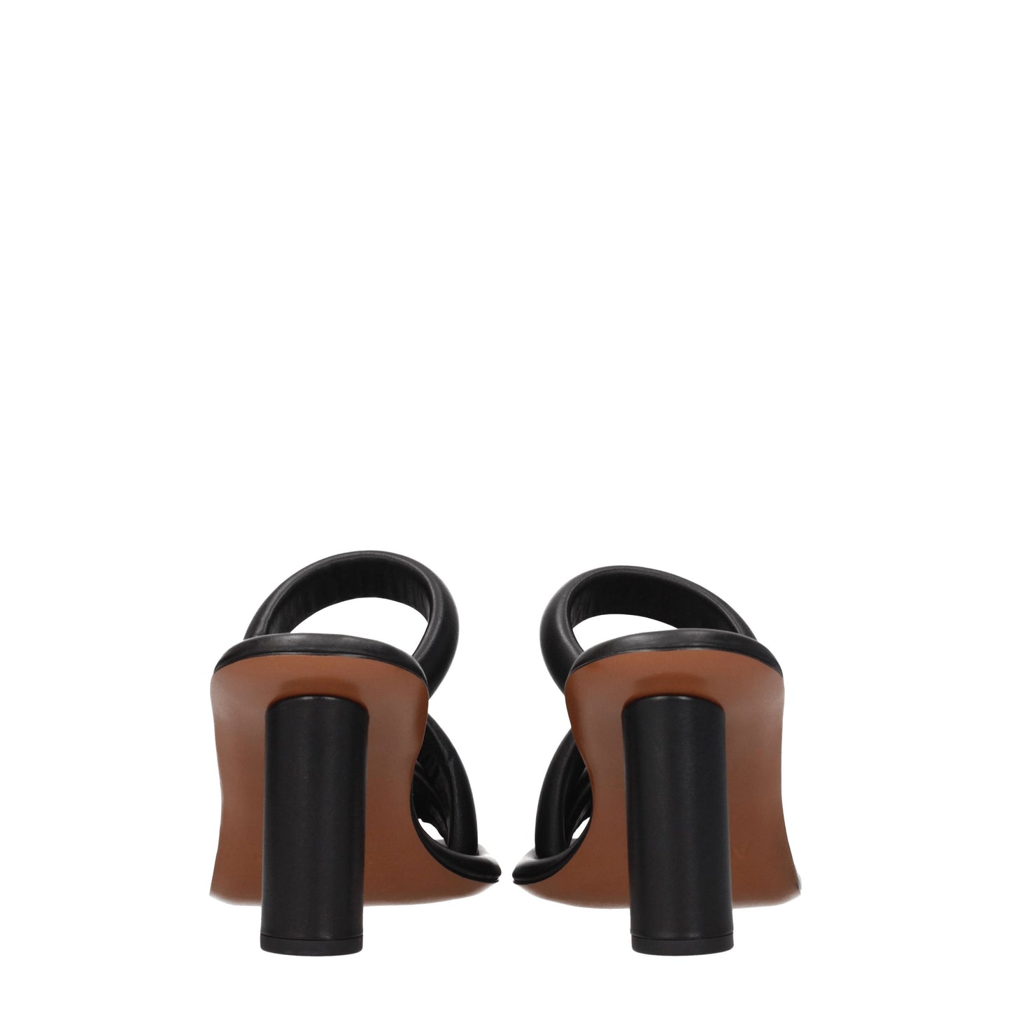 Ambush Women's Sandals in Leather Black