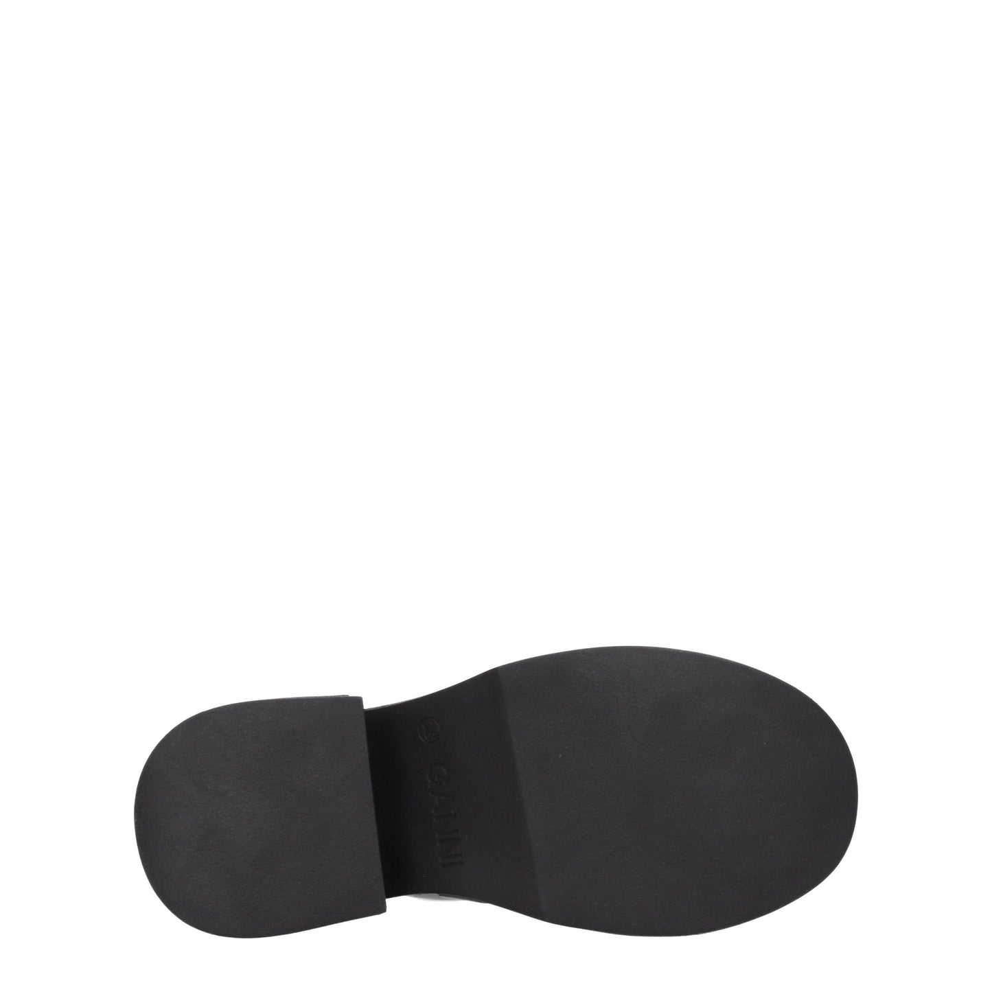 Ganni Women's Sandals & Slippers in Patent Leather Black