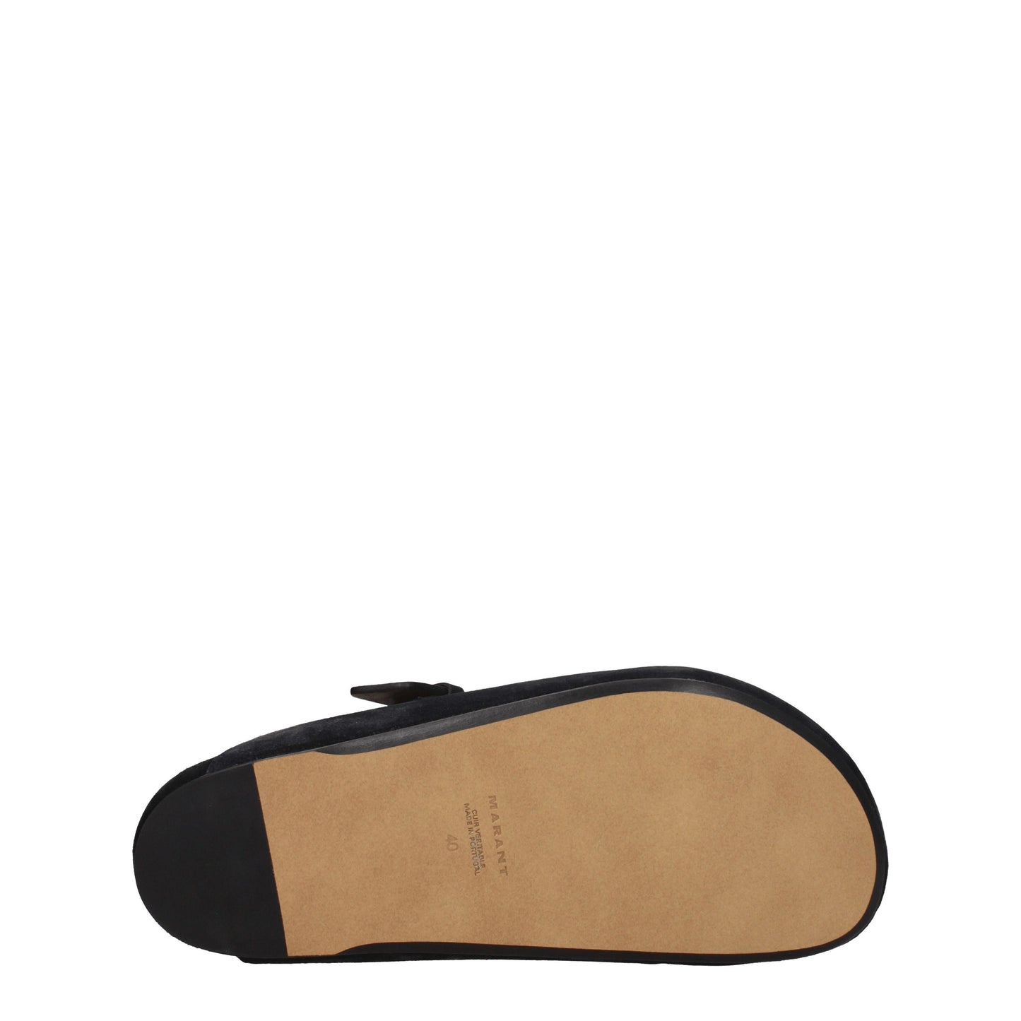 Isabel Marant Sandals & Slippers Men Suede Black