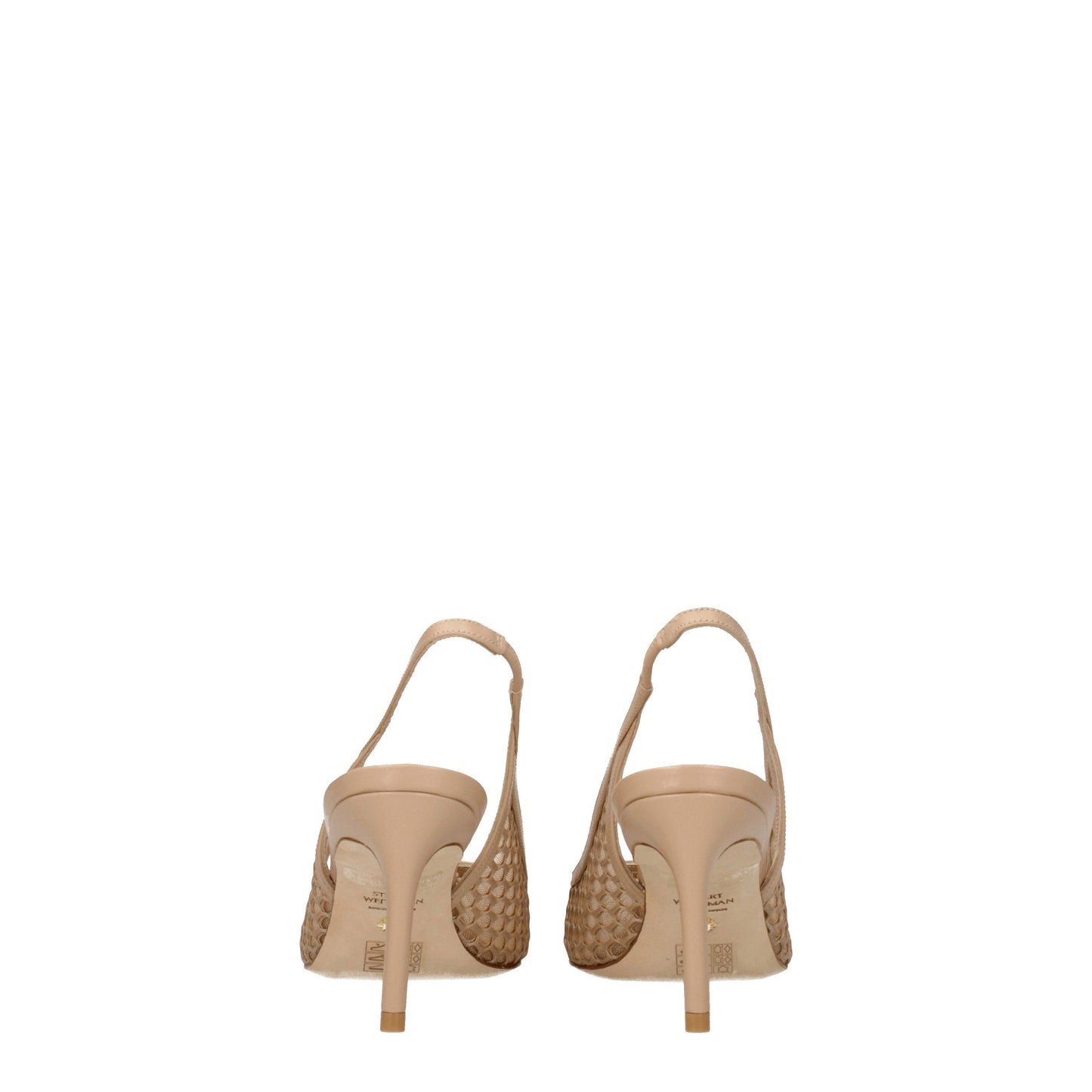 Stuart Weitzman Women's Sandals in Leather Beige/Natural