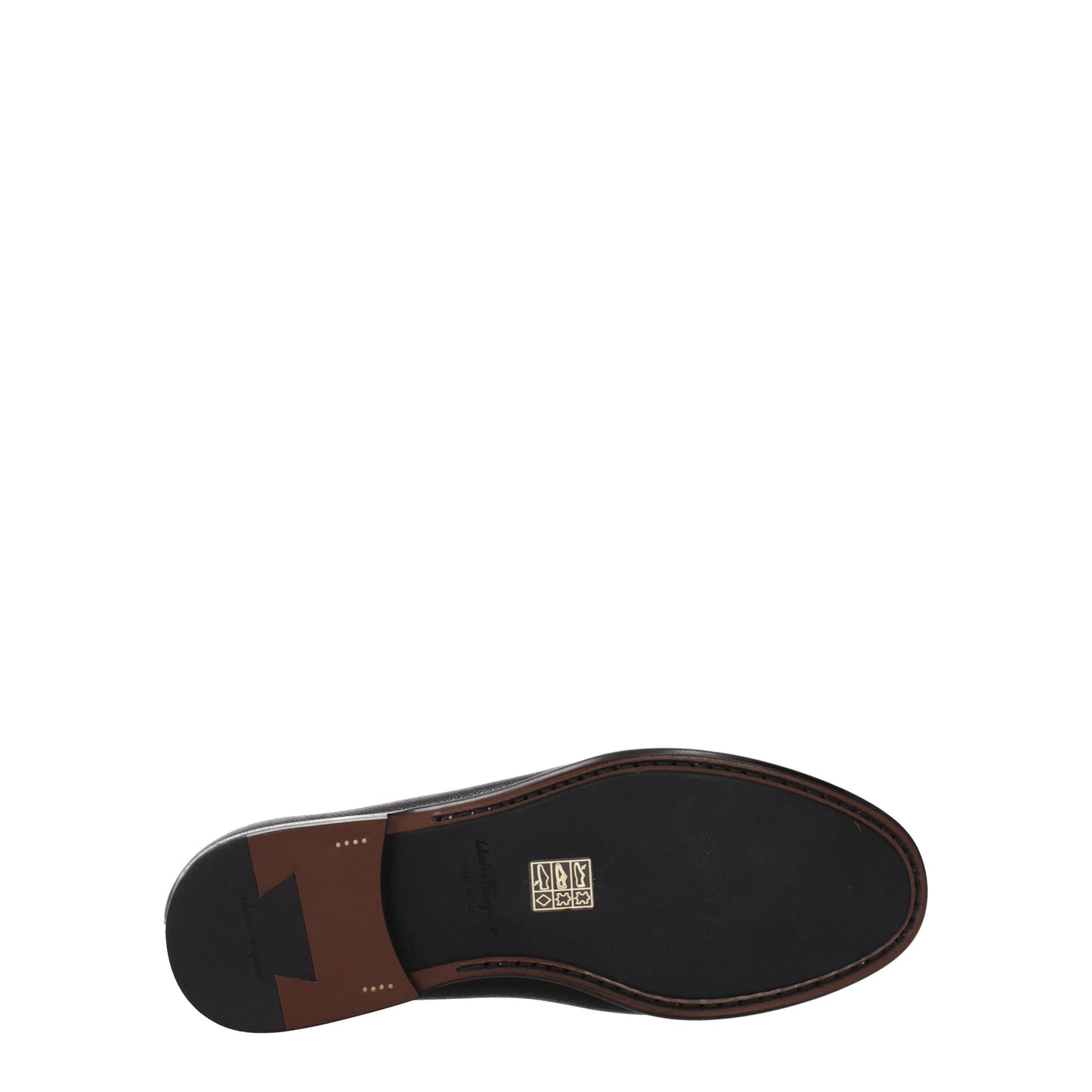 Salvatore Ferragamo Men's Loafers in Leather Black