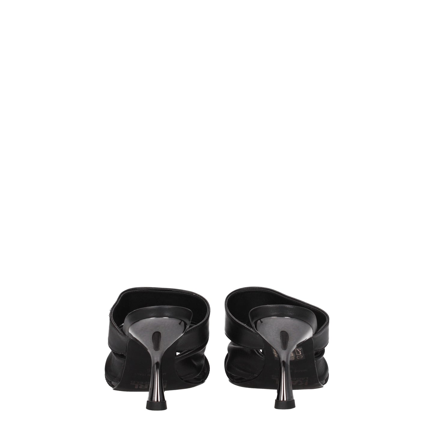 Karl Lagerfeld Women's Sandals in Leather Black