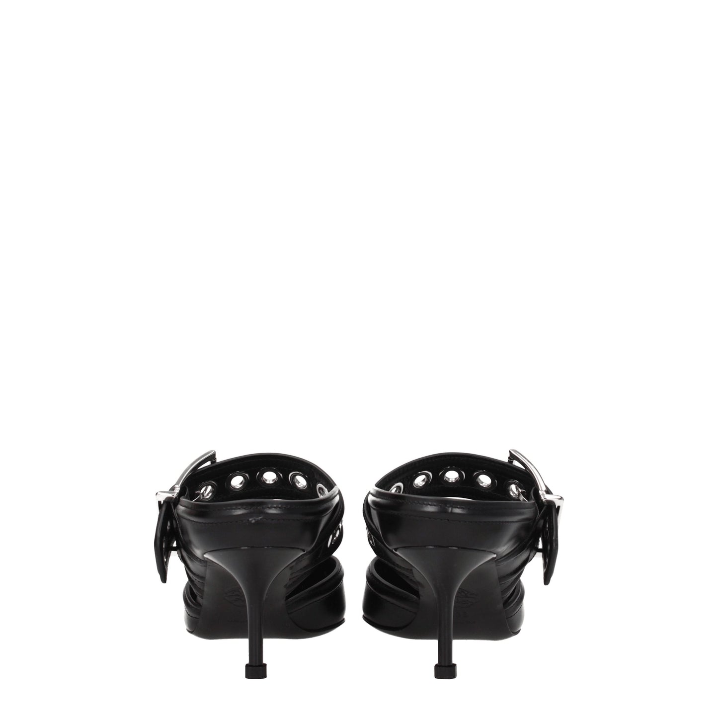 Alexander McQueen Women's Sandals in Leather Black