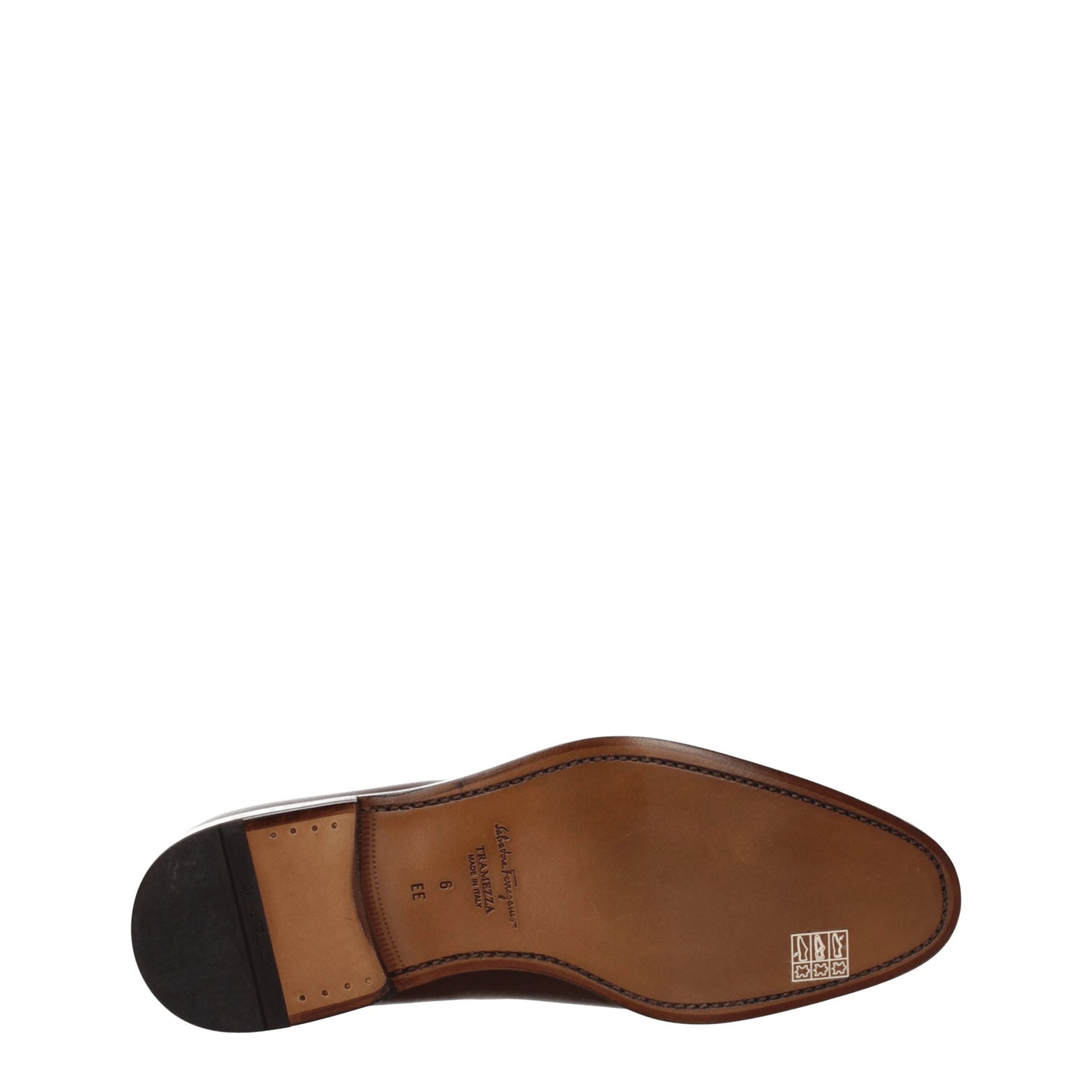 Salvatore Ferragamo Men's Loafers in Leather Brown/Capuchin