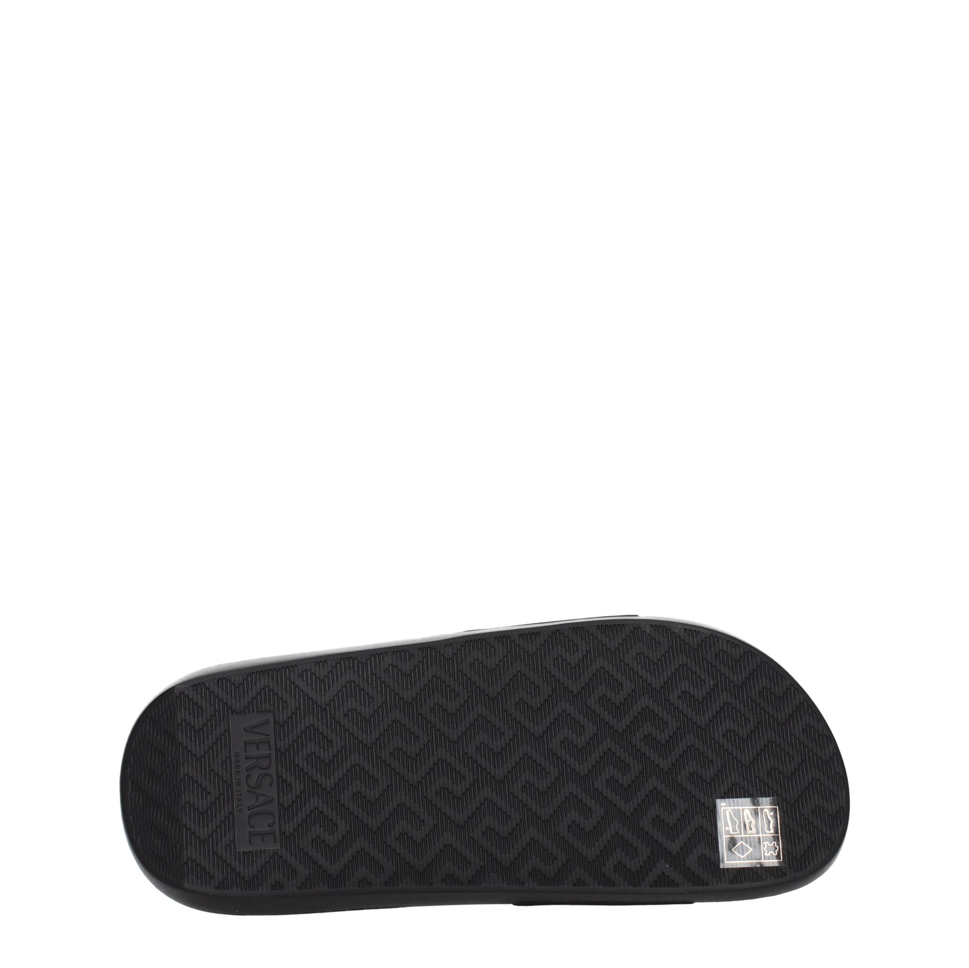 Versace Men's Slippers and Clogs Leather