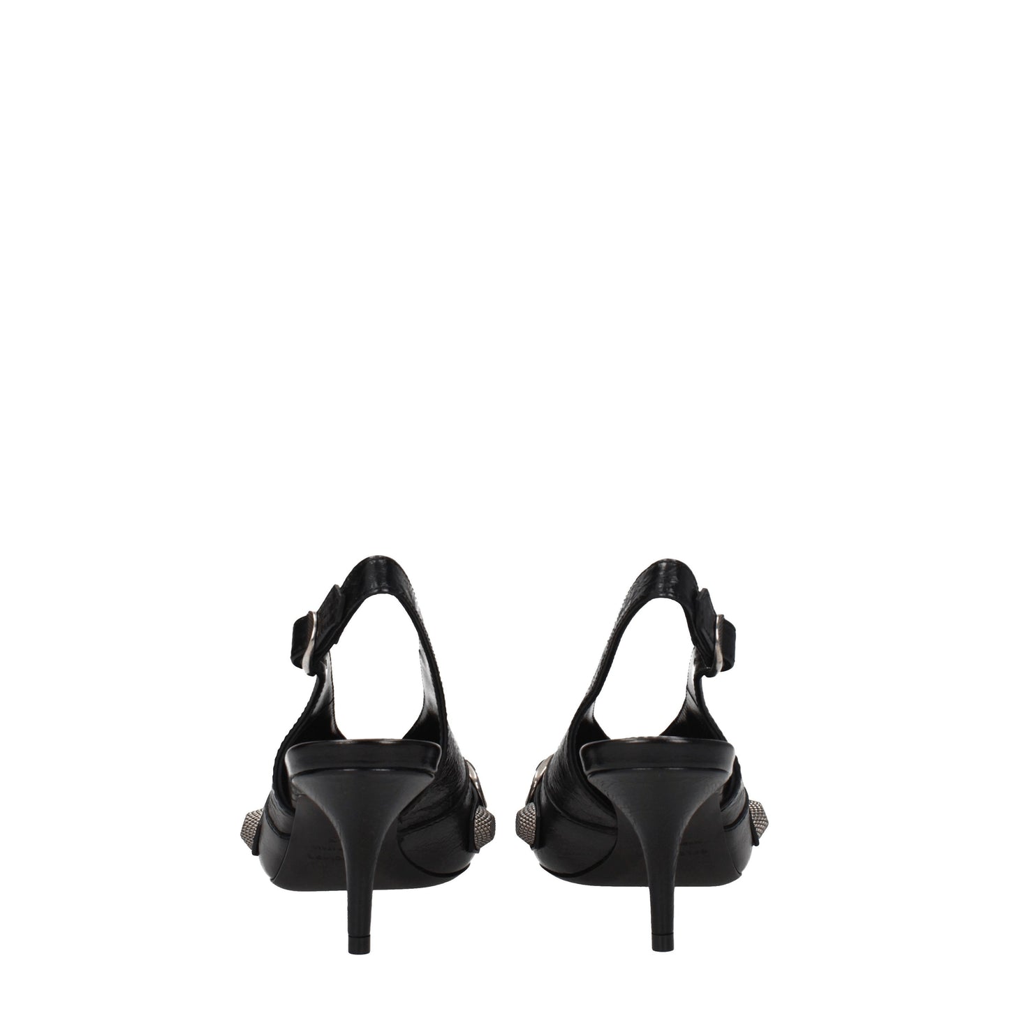 Balenciaga Women's Sandals in Leather Black