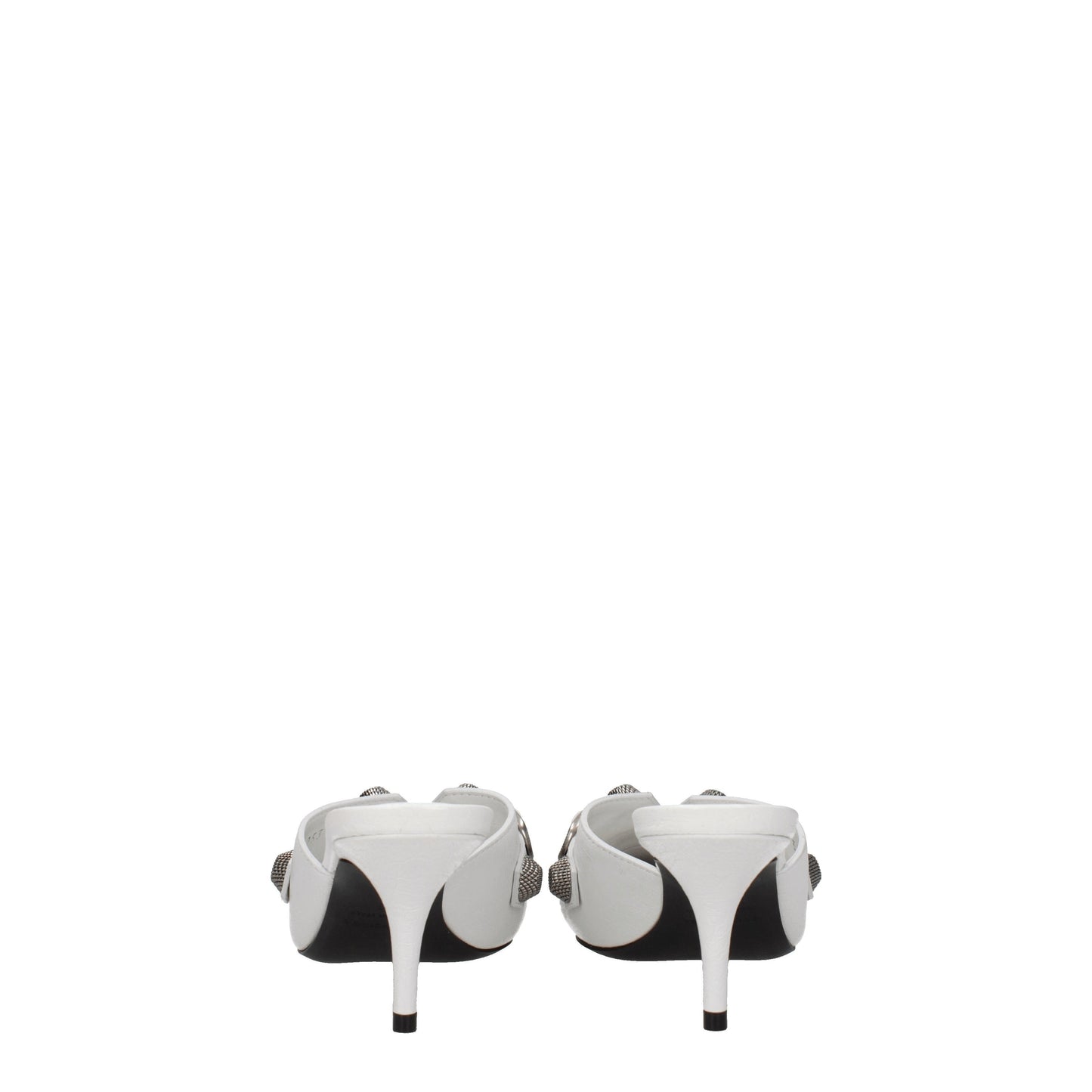 Balenciaga Women's Sandals in Leather White