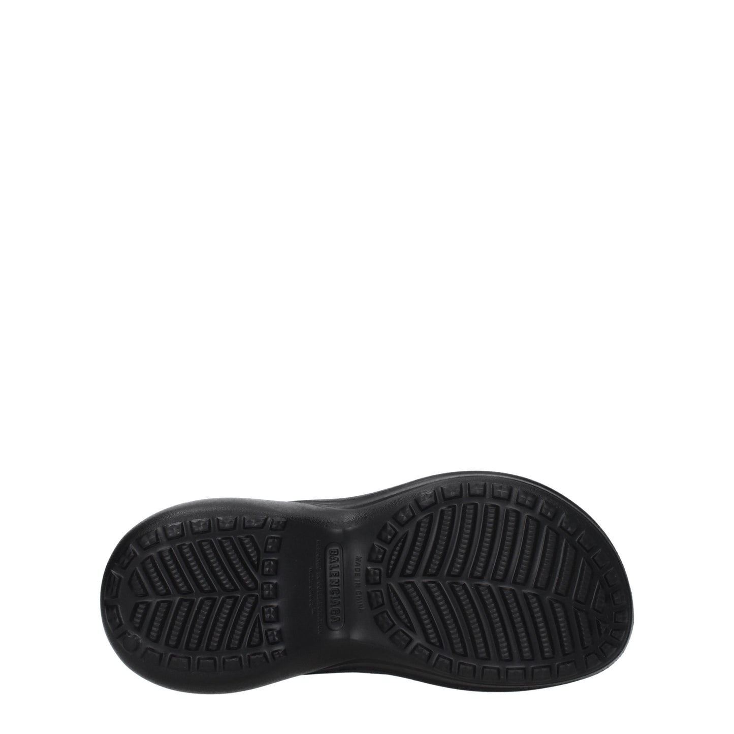 Balenciaga Women's Sandals & Slippers in Rubber Black