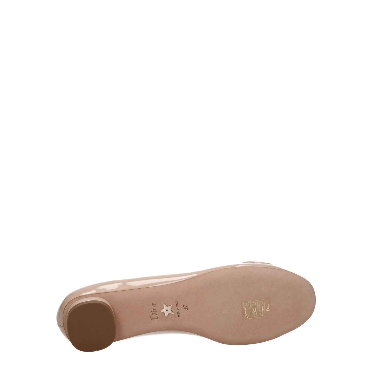 Christian Dior Women's Ballet Flats Patent Leather