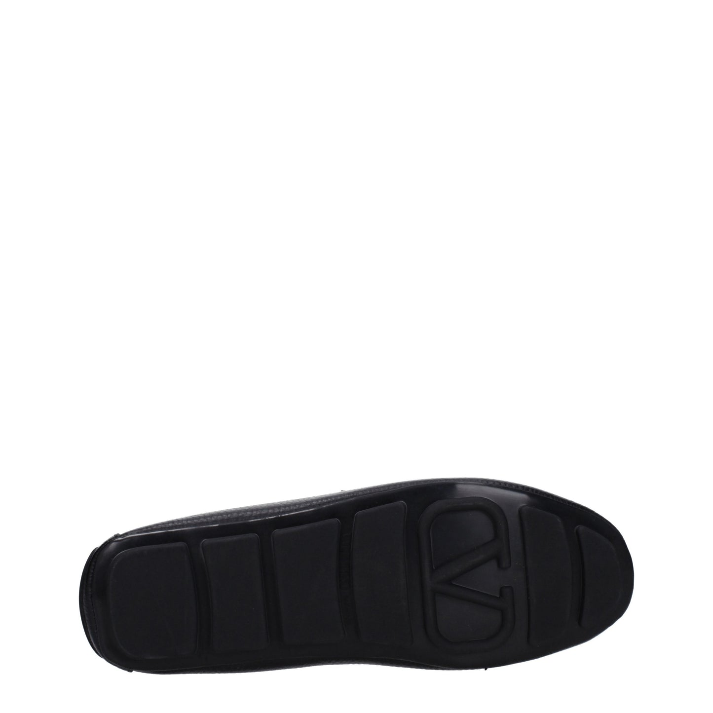 Valentino Garavani Men's Loafers in Leather Black