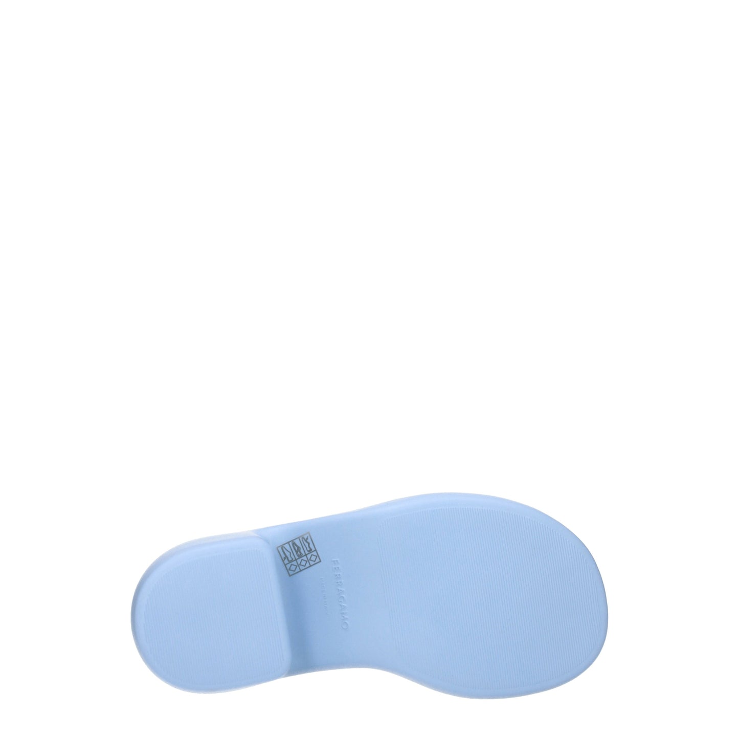 Salvatore Ferragamo Women's Sandals in Rubber Heavenly/Sky