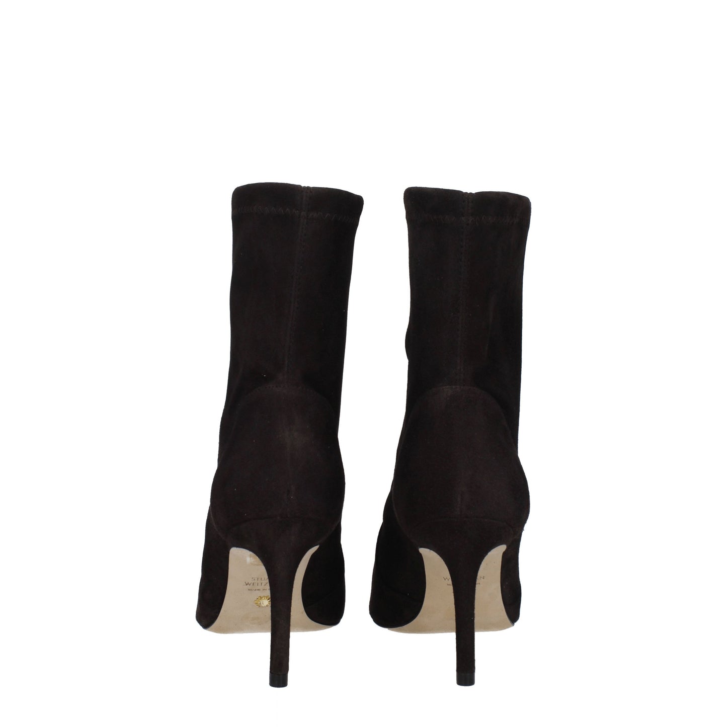 Stuart Weitzman Women's Boots in Suede Brown/Ebony